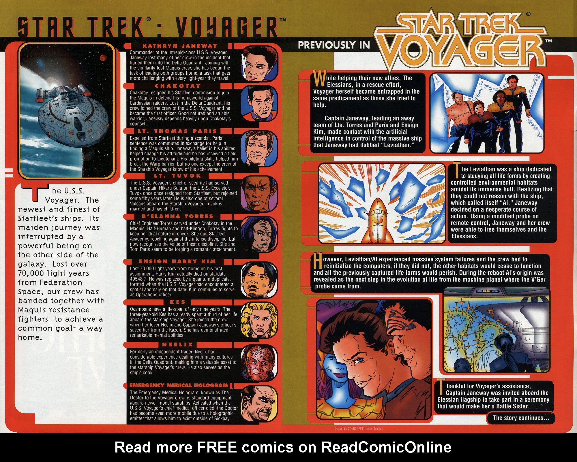 Read online Star Trek: Voyager comic -  Issue #13 - 3