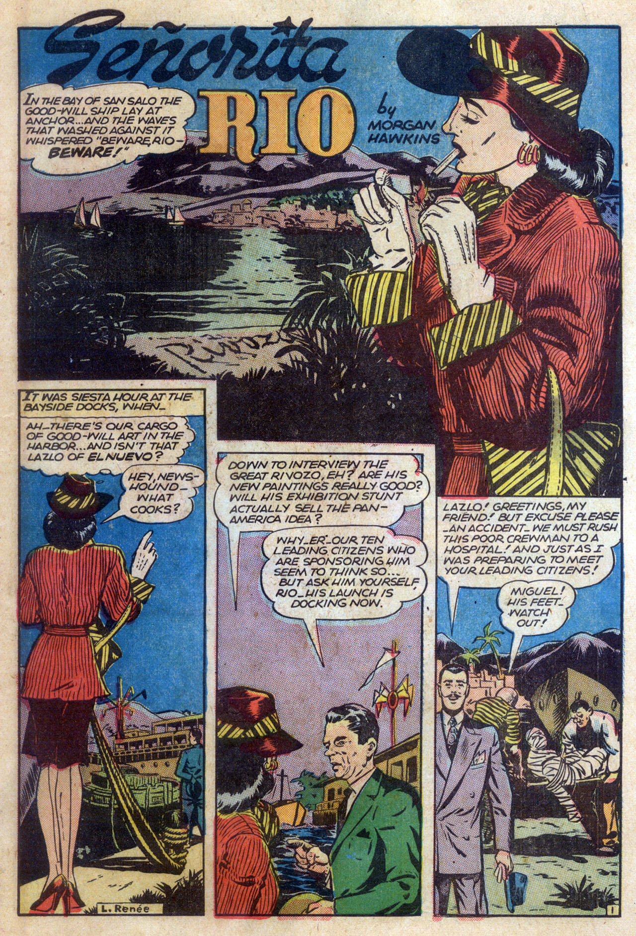 Read online Fight Comics comic -  Issue #43 - 3