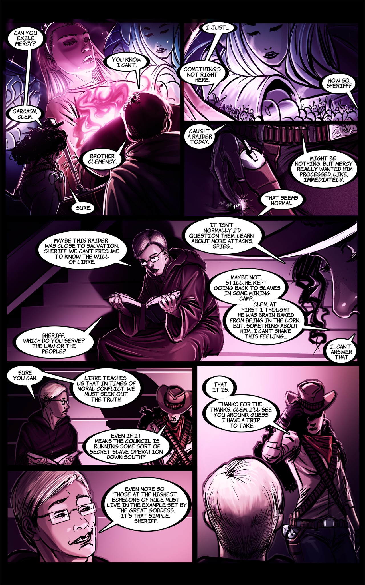 Read online Outrider comic -  Issue #1 - 11