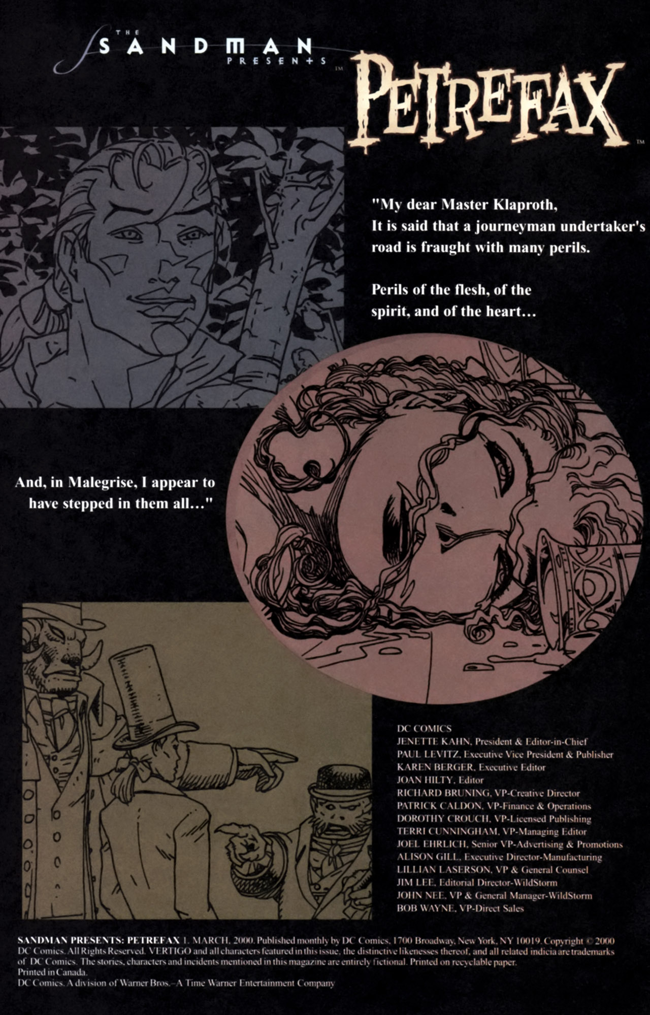 Read online Sandman Presents: Petrefax comic -  Issue #1 - 3