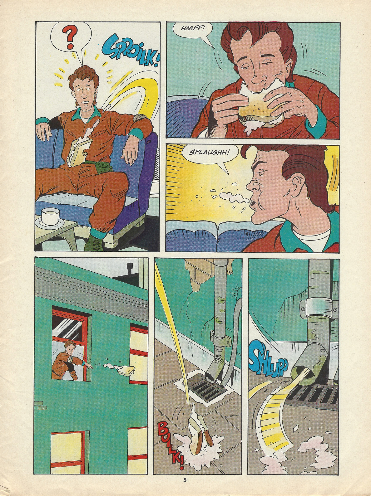 Read online The Real Ghostbusters comic -  Issue #48 - 5