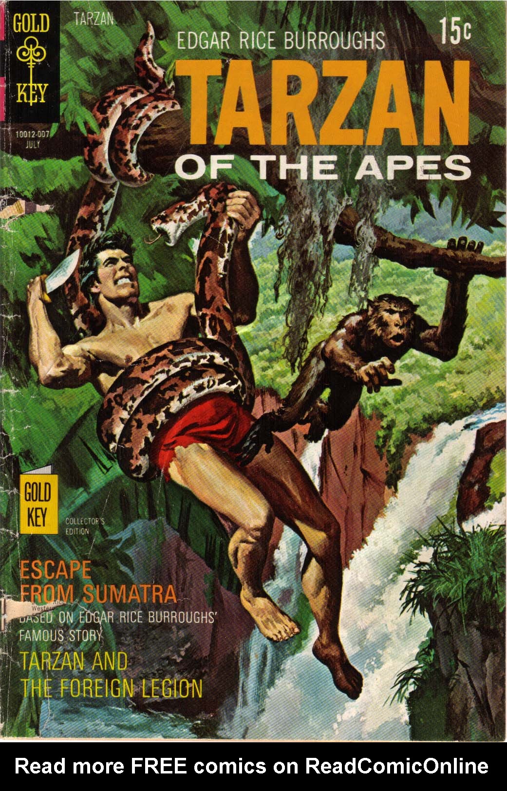 Read online Tarzan (1962) comic -  Issue #193 - 1