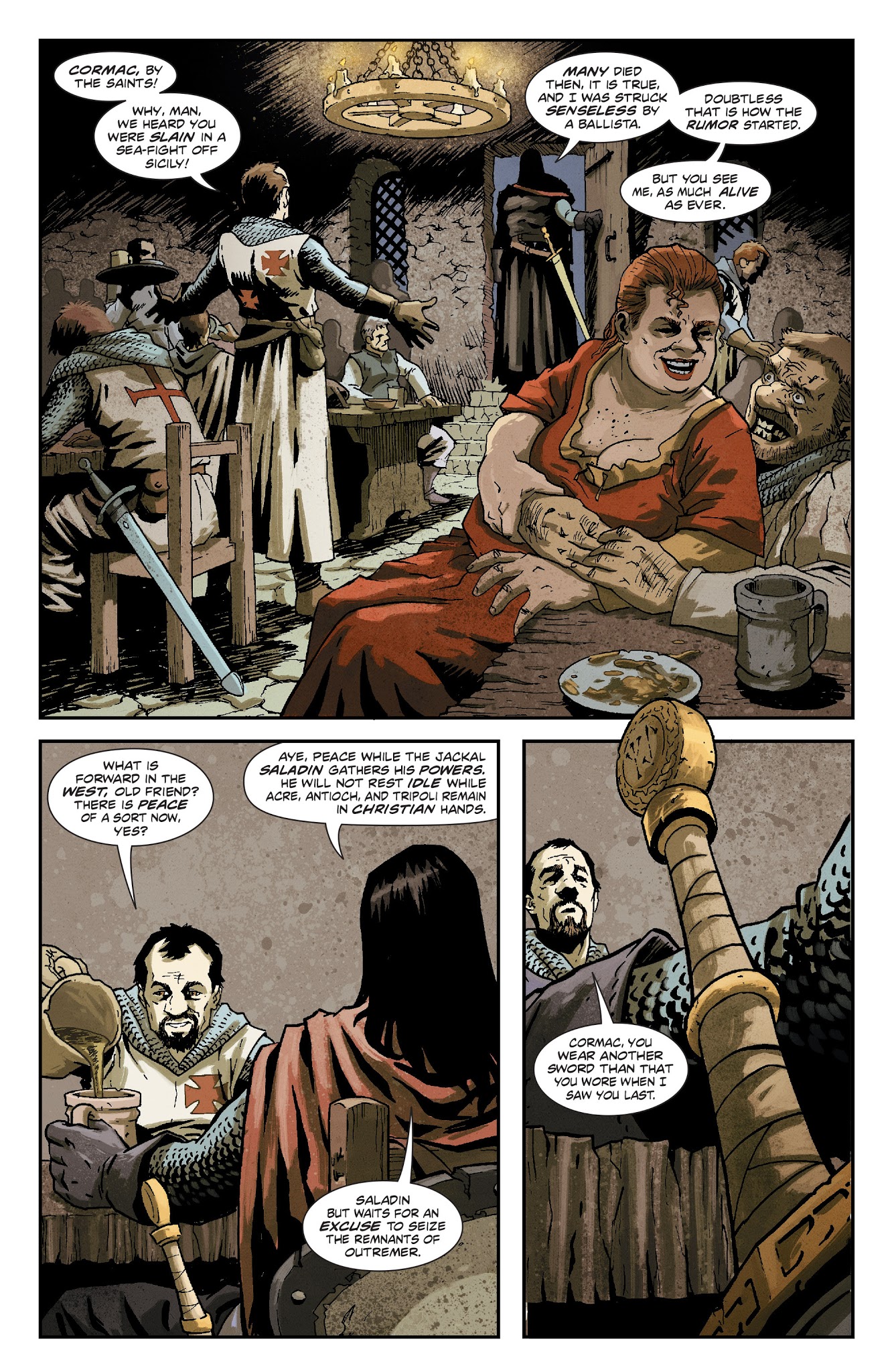 Read online Hawks of Outremer comic -  Issue # TPB - 9