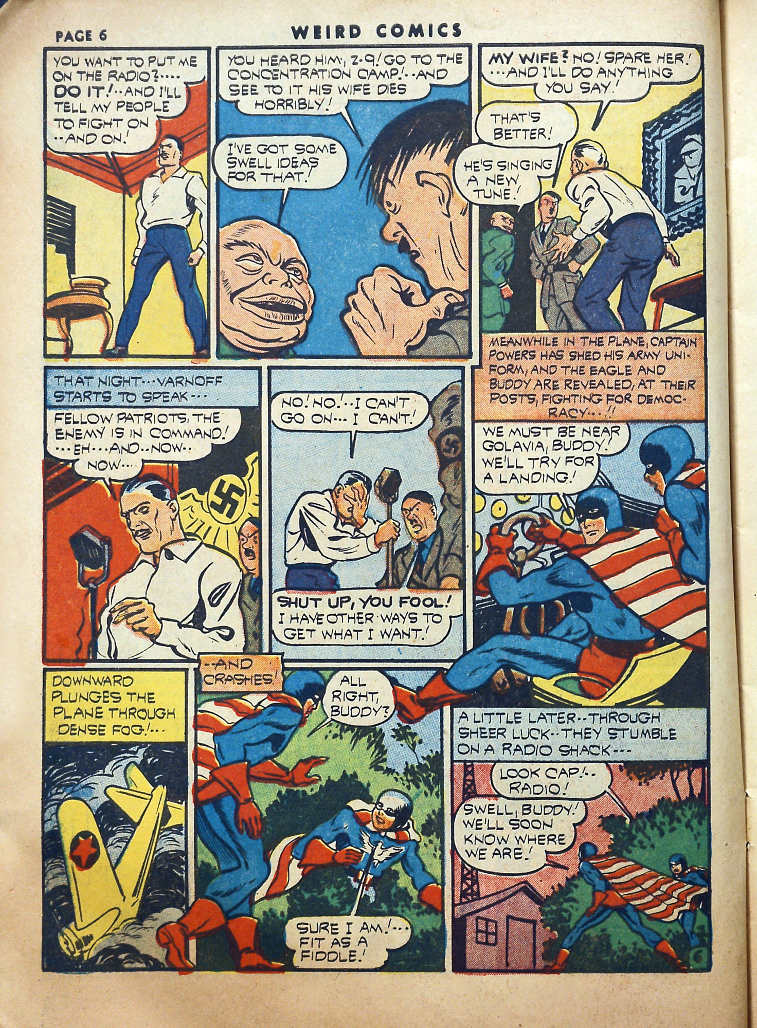 Read online Weird Comics comic -  Issue #20 - 8