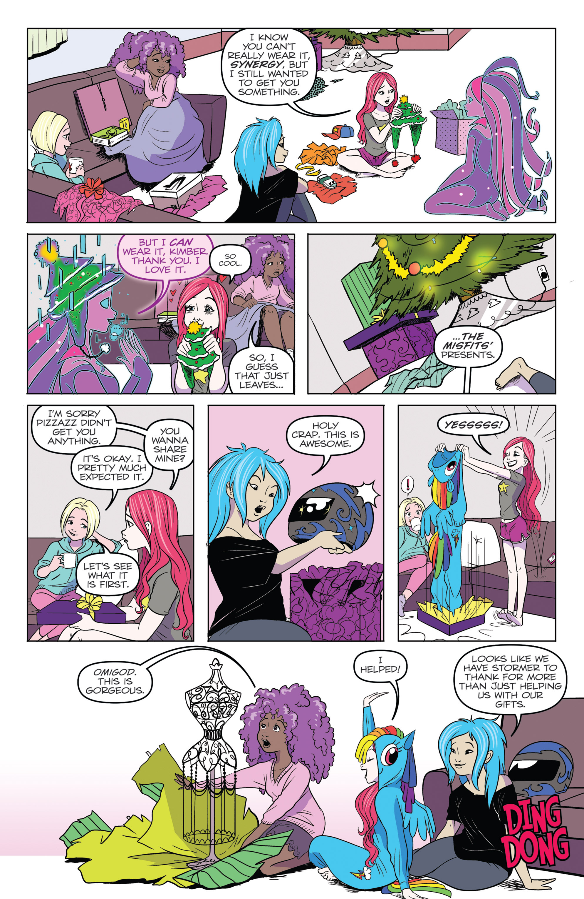 Read online Jem and The Holograms comic -  Issue # _Special - Holiday Special - 20