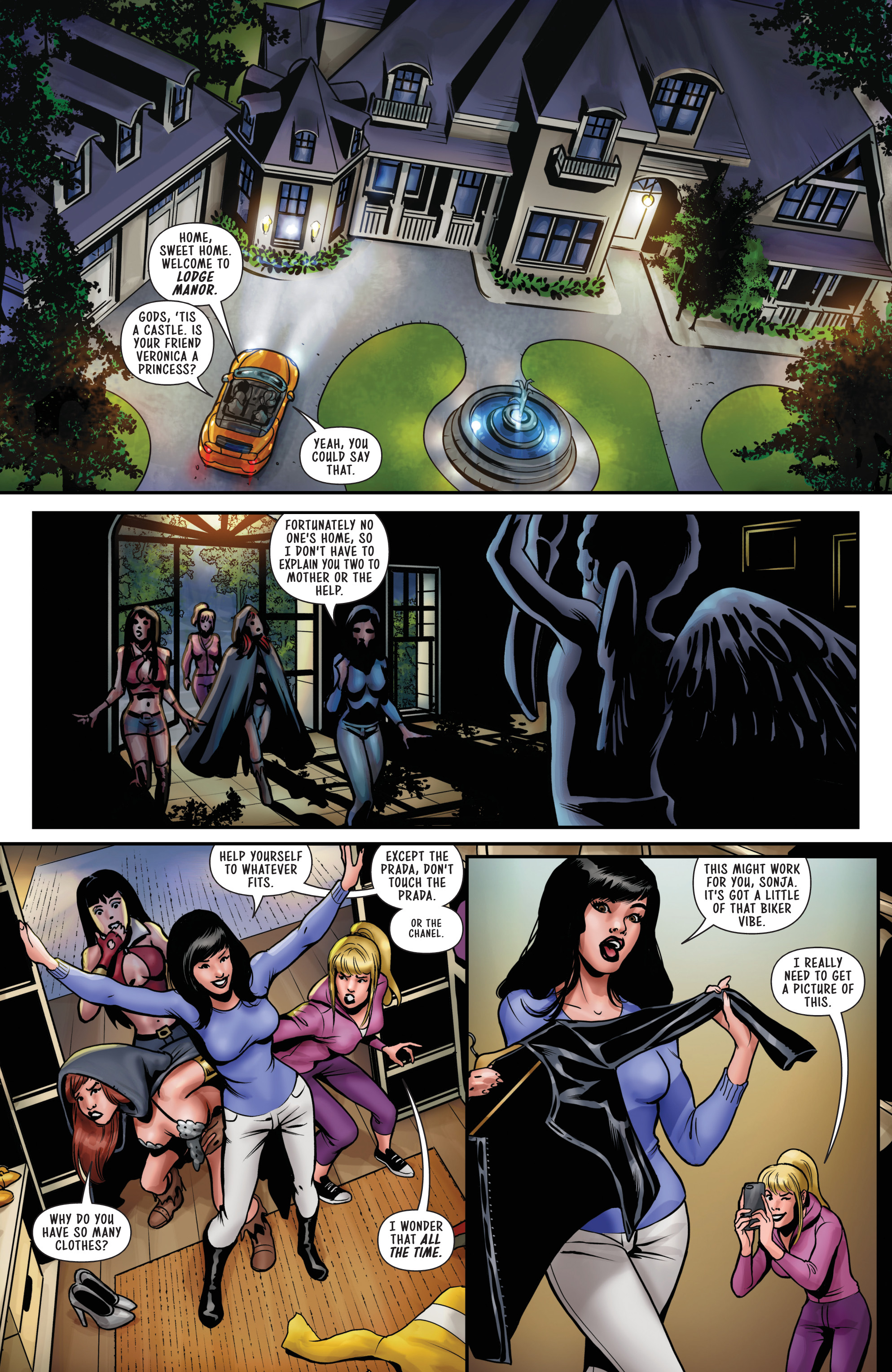 Read online Red Sonja and Vampirella Meet Betty and Veronica comic -  Issue #1 - 19