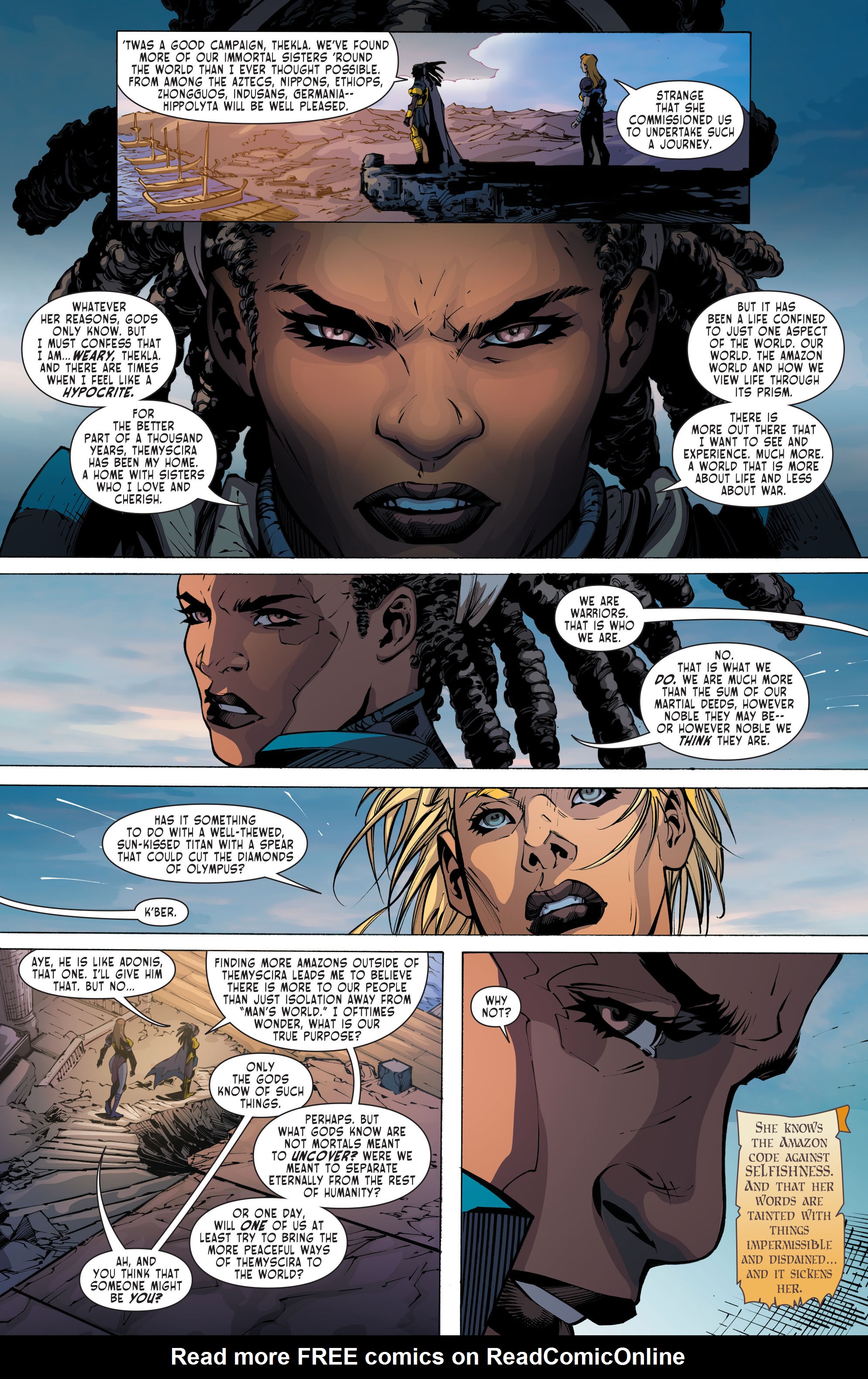 Read online The Odyssey of the Amazons comic -  Issue #1 - 18