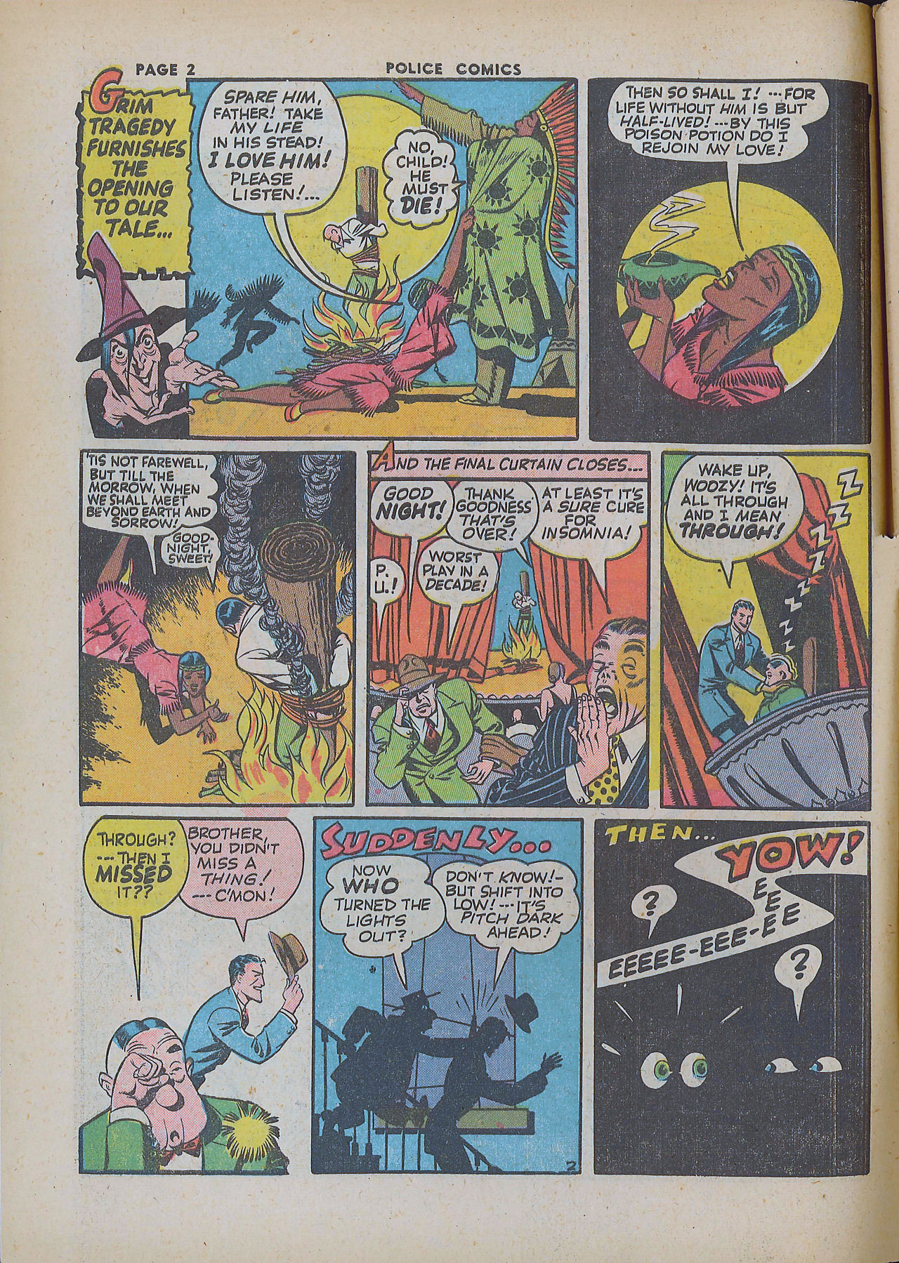 Read online Police Comics comic -  Issue #17 - 4