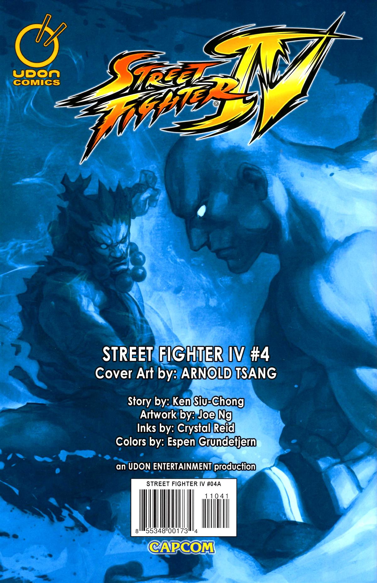 Read online Street Fighter IV comic -  Issue #4 - 26