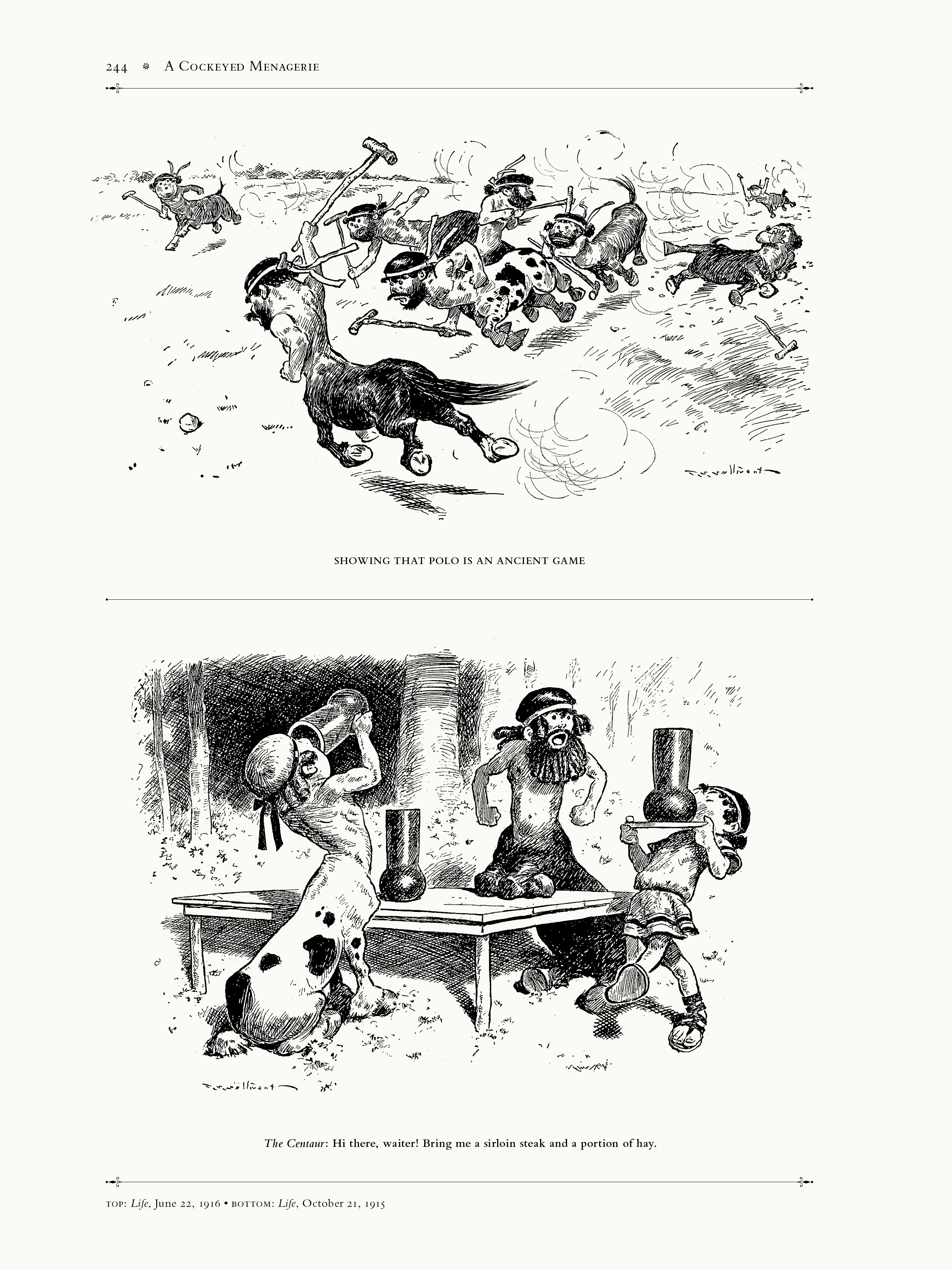 Read online A Cockeyed Menagerie: The Drawings of T.S. Sullivant comic -  Issue # TPB (Part 3) - 54