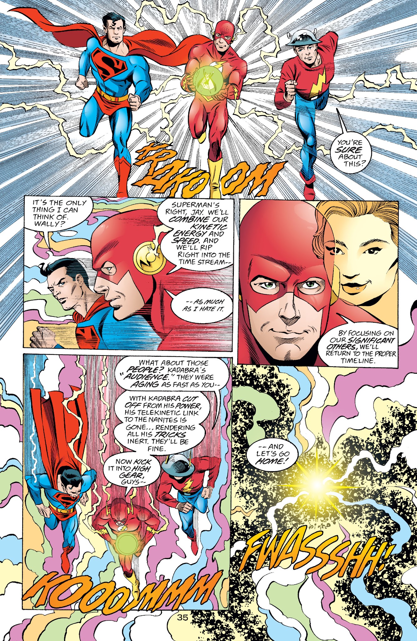 Read online DC First: Flash/Superman comic -  Issue # Full - 36
