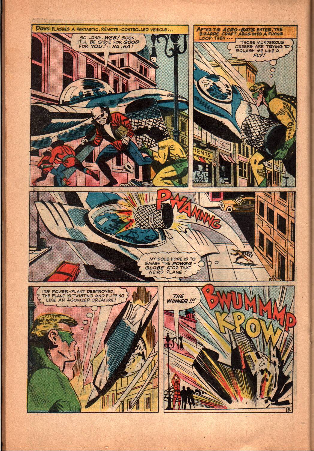 Read online Fly Man comic -  Issue #38 - 18