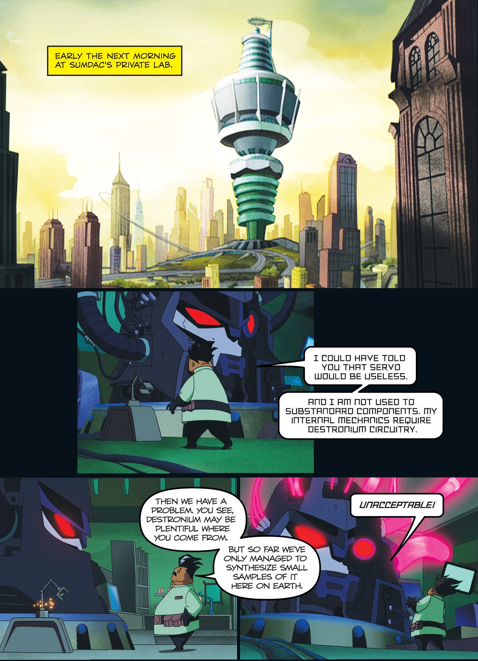 Read online Transformers Animated comic -  Issue #2 - 9