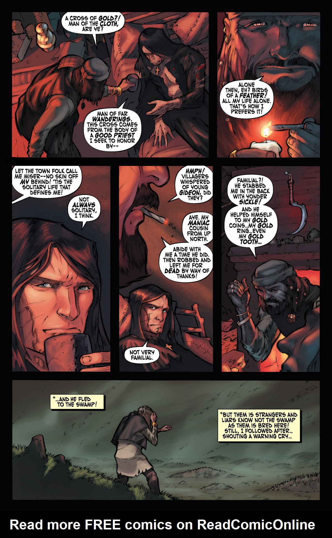 Read online Solomon Kane: Red Shadows comic -  Issue #1 - 18