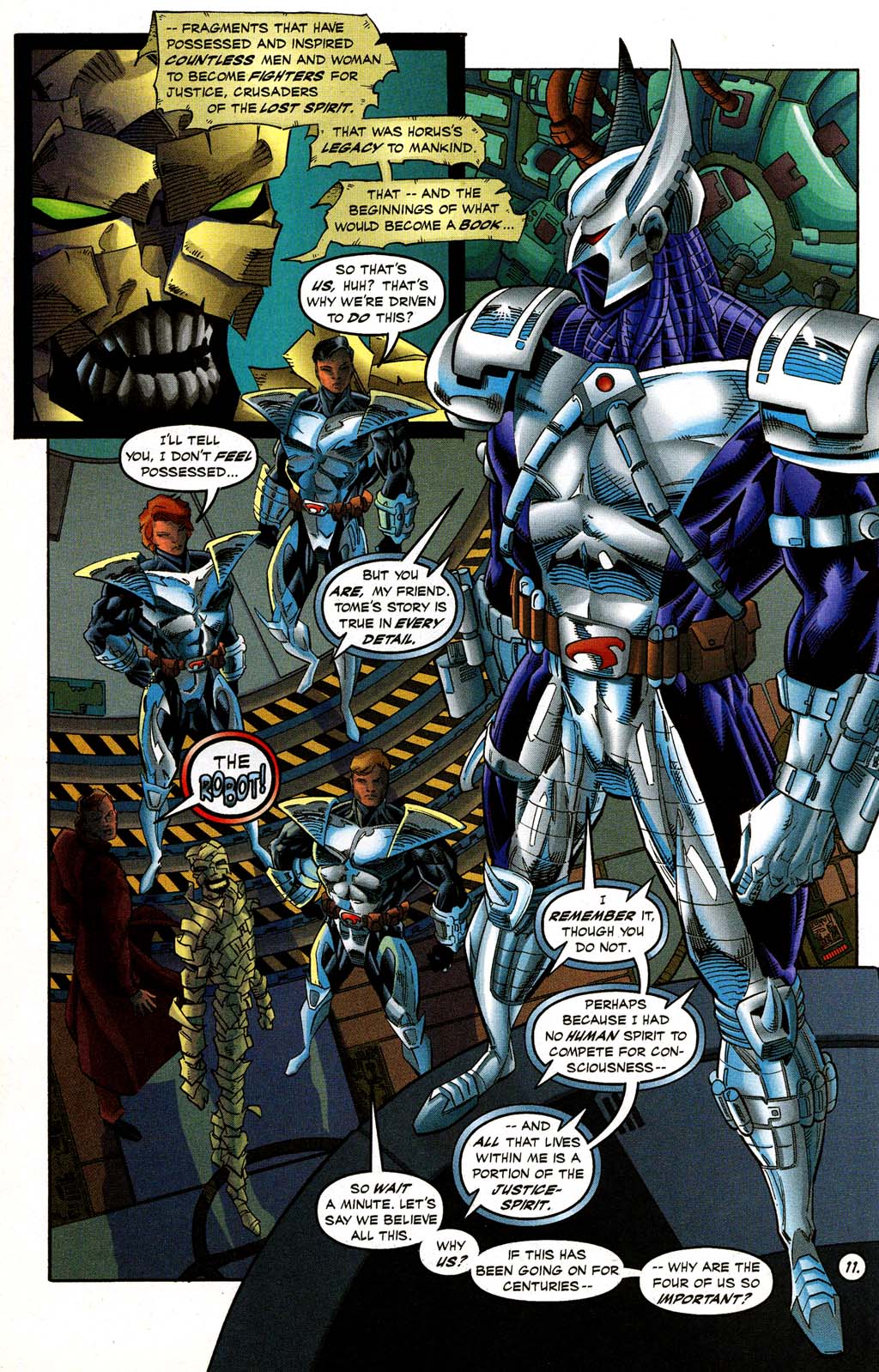 Read online The New Shadowhawk comic -  Issue #7 - 11