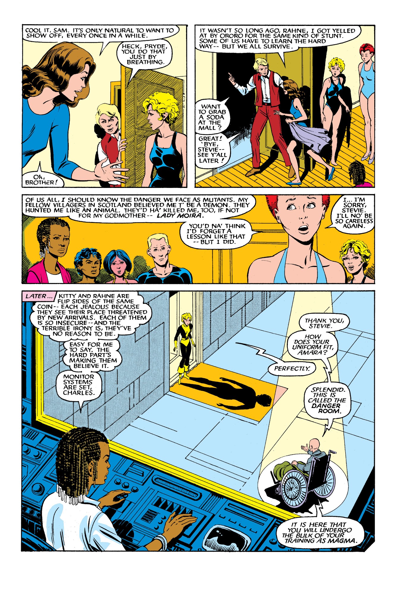 Read online New Mutants Classic comic -  Issue # TPB 2 - 135