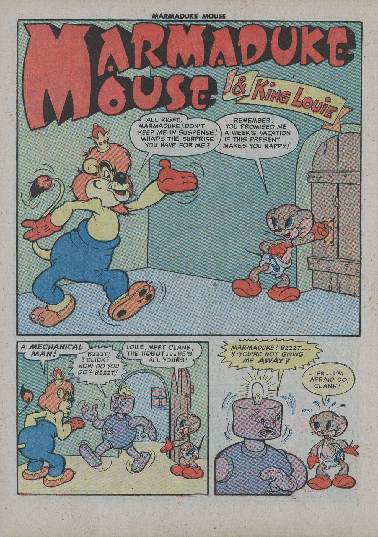 Read online Marmaduke Mouse comic -  Issue #25 - 18
