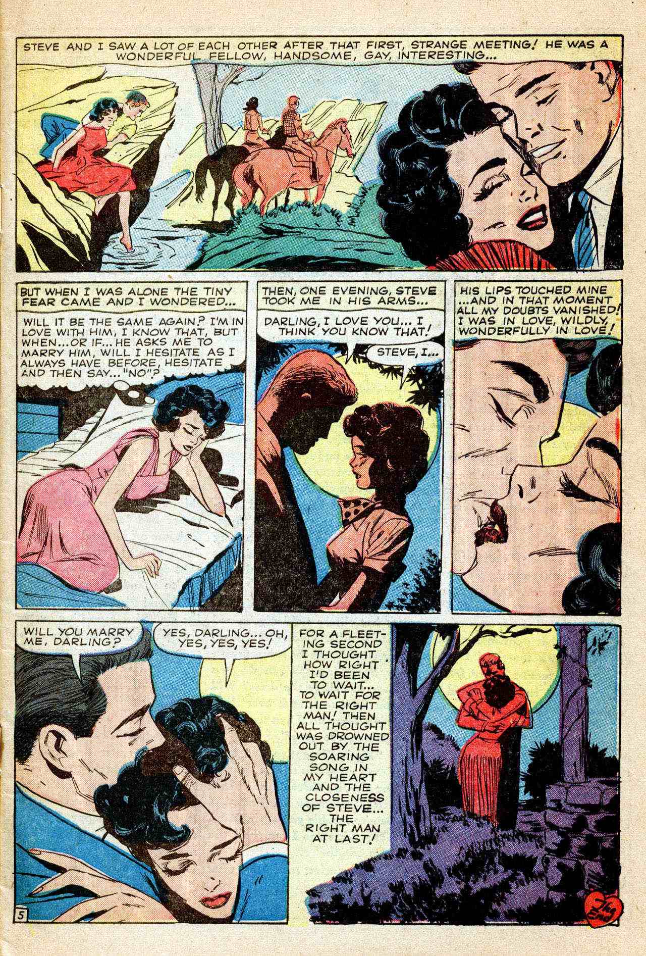 Read online Love Romances comic -  Issue #82 - 7