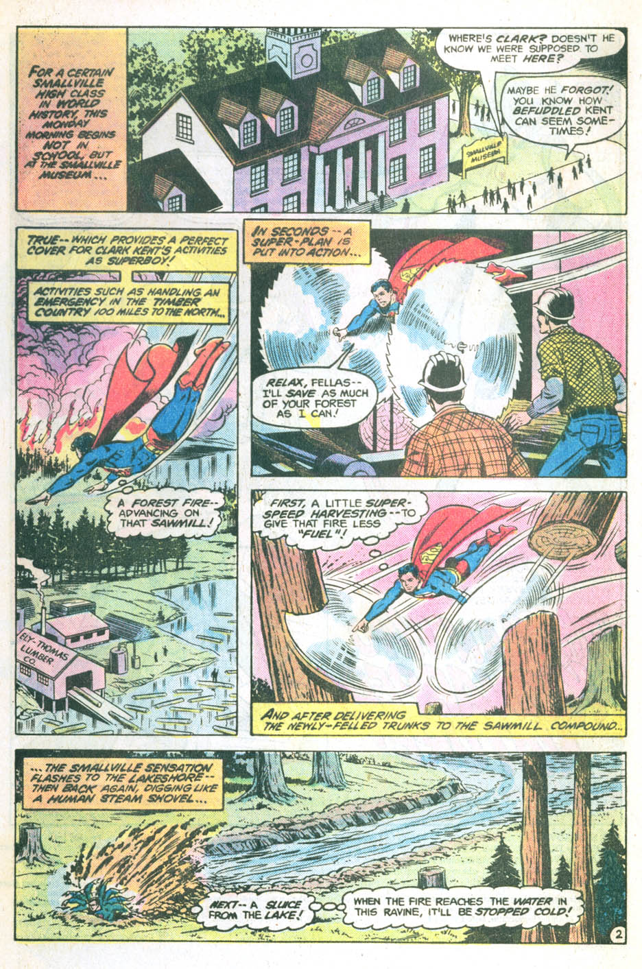 The New Adventures of Superboy 25 Page 2