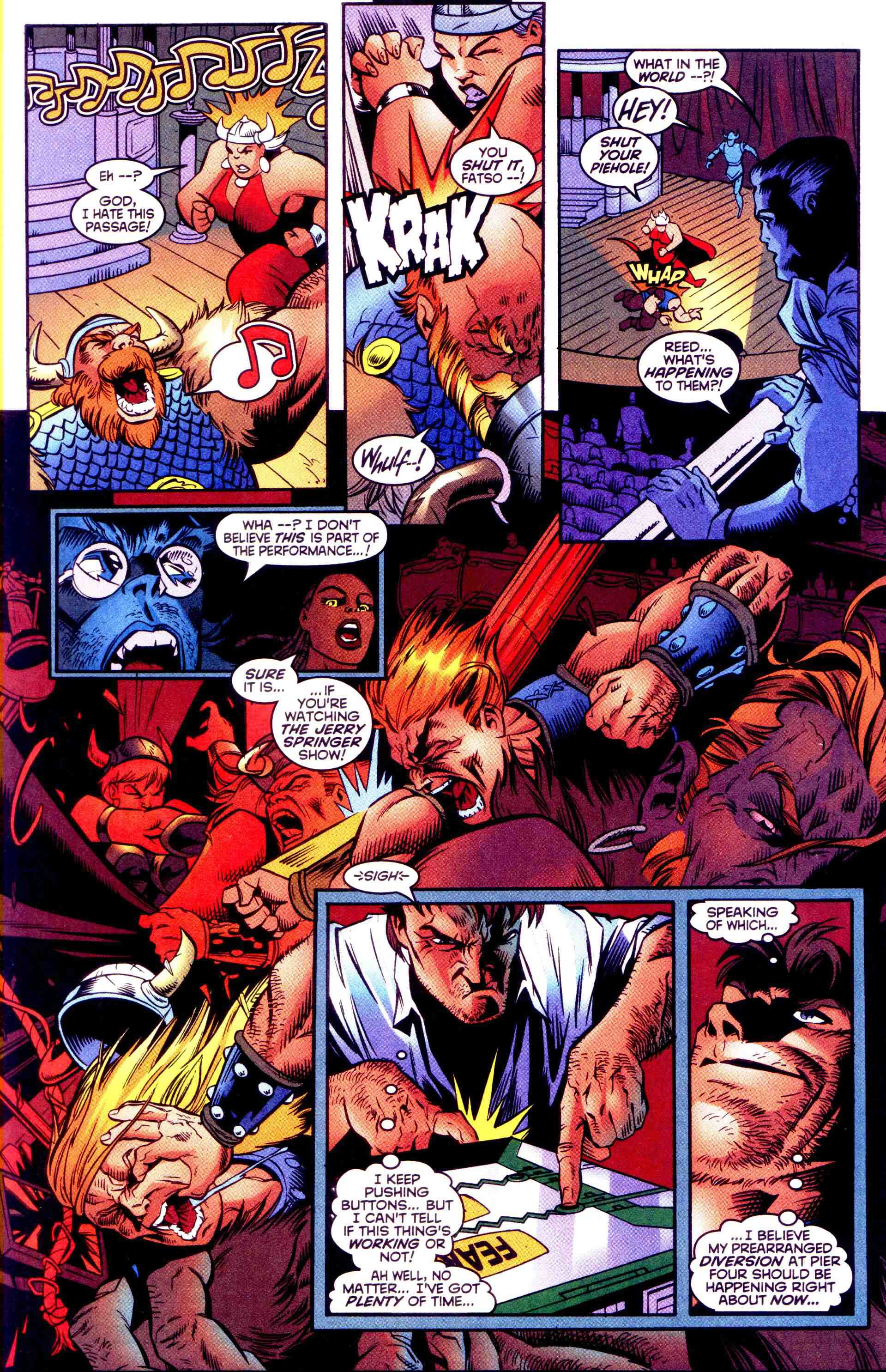 Read online X-Men Annual comic -  Issue #22 - 18