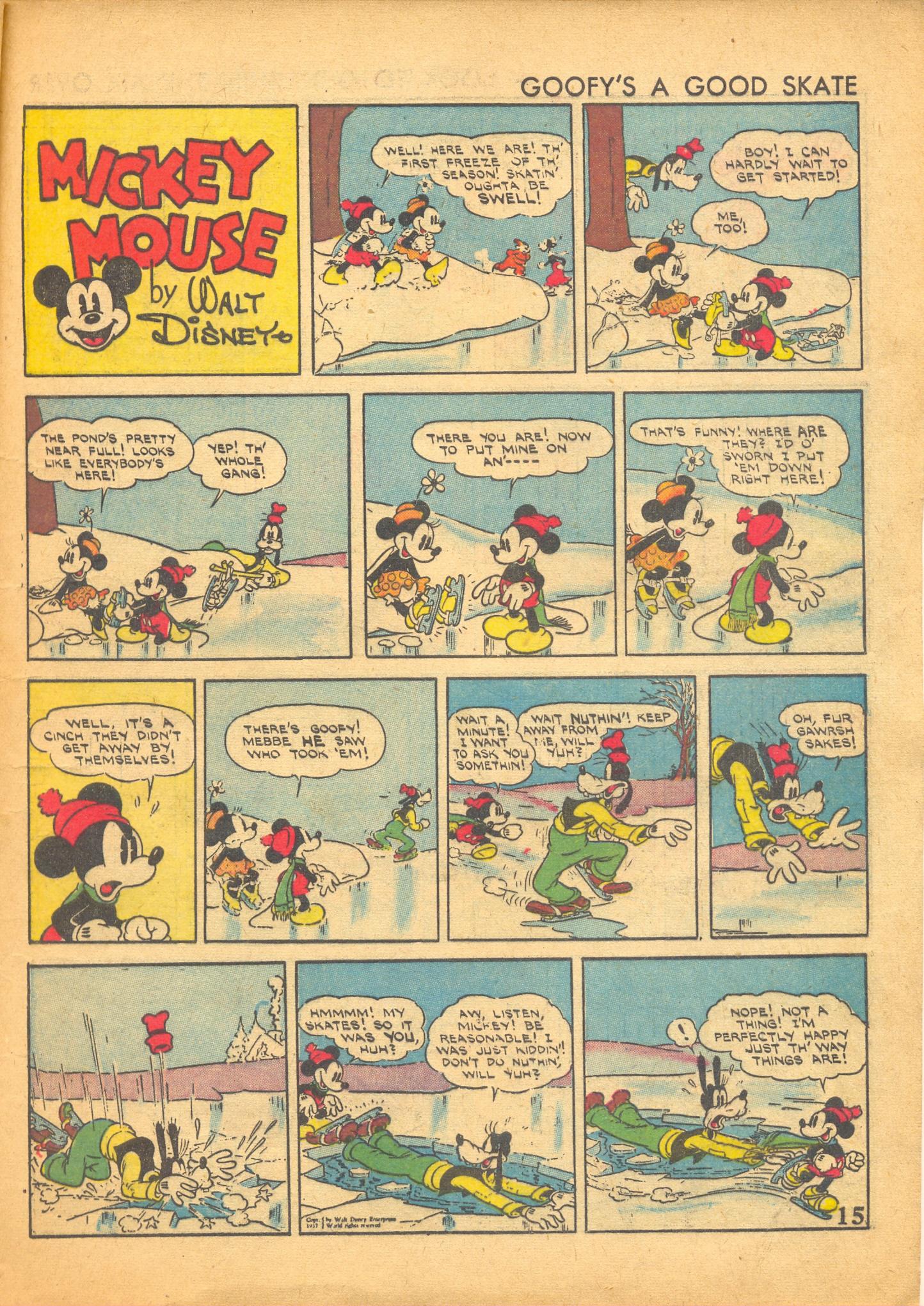 Read online Walt Disney's Comics and Stories comic -  Issue #6 - 17