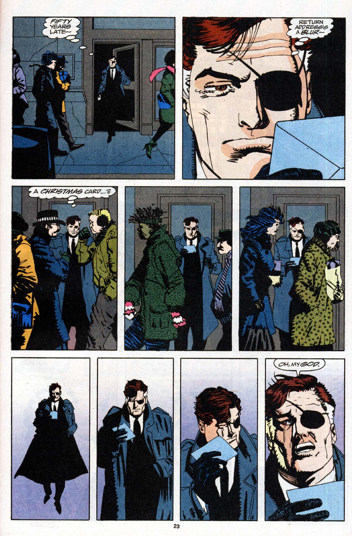 Read online Marvel Holiday Special (1991) comic -  Issue #1993 - 22