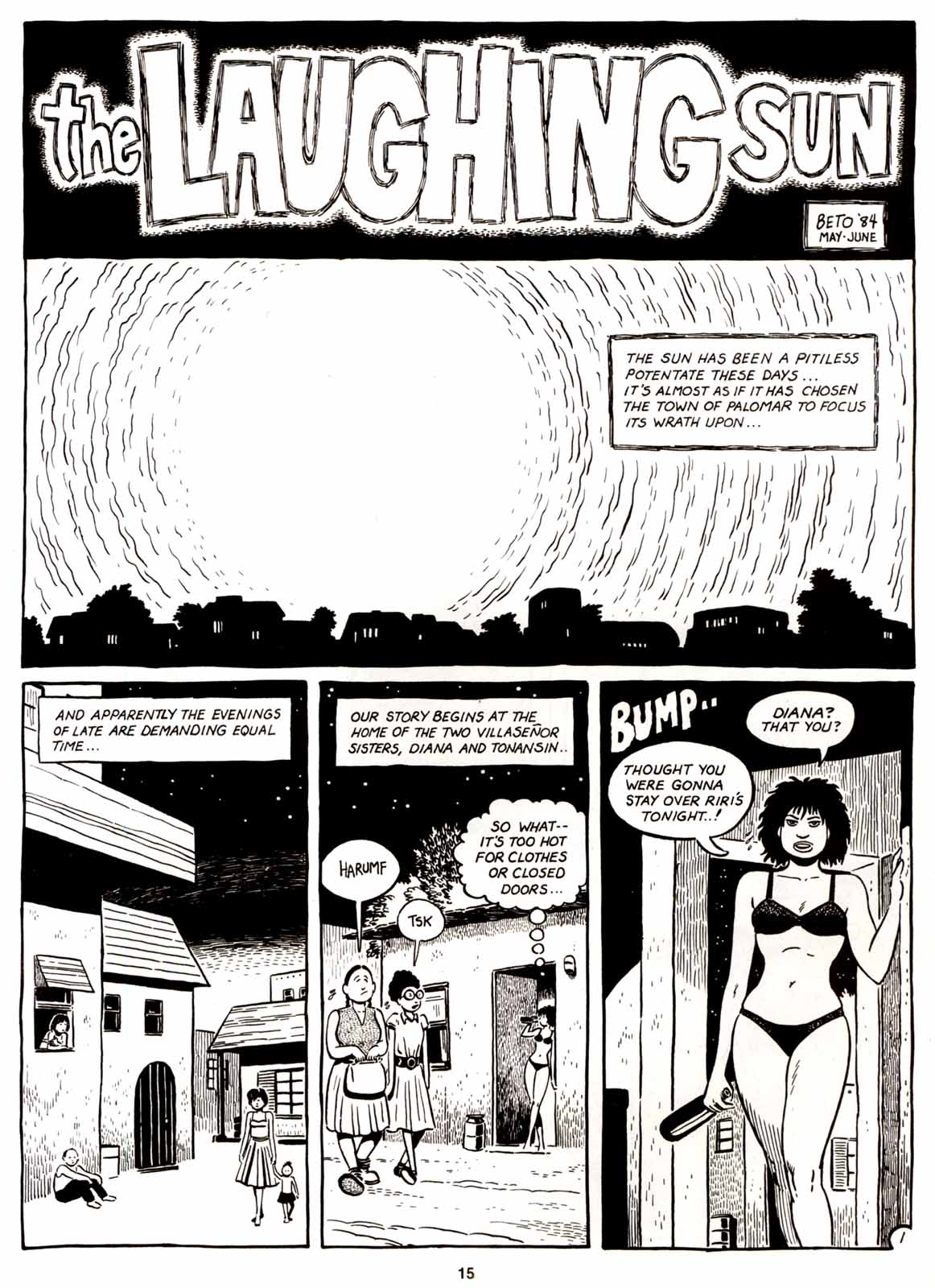 Read online Love and Rockets (1982) comic -  Issue #8 - 17