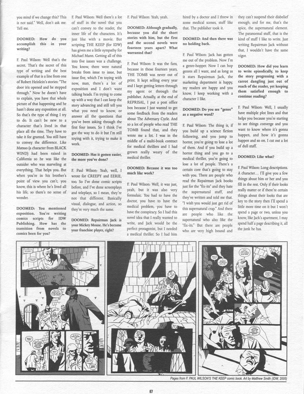 Read online Doomed (2005) comic -  Issue #2 - 69