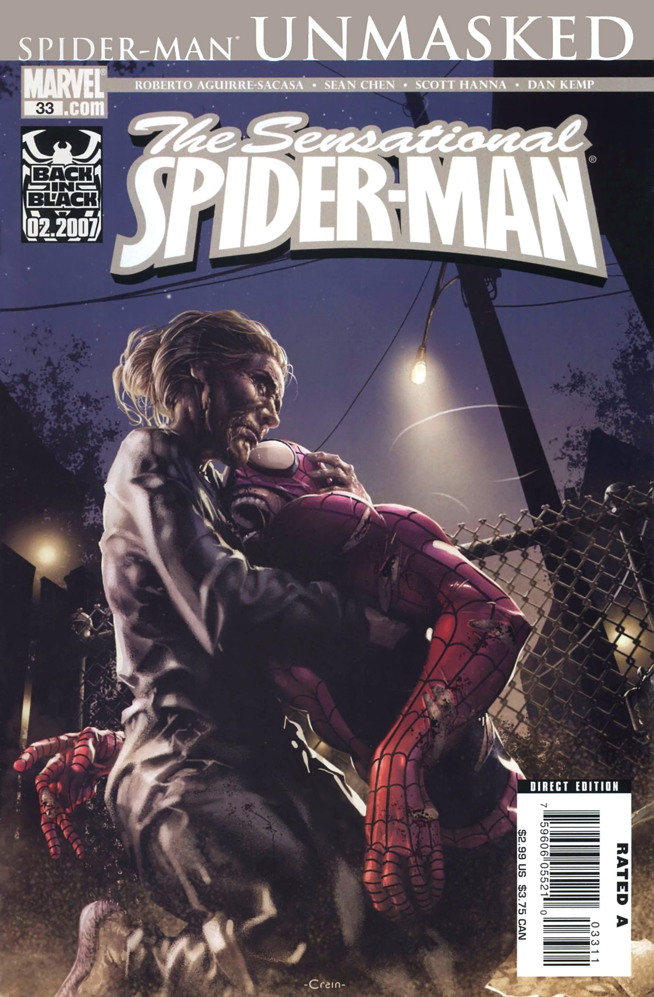 Read online The Sensational Spider-Man (2006) comic -  Issue #33 - 1
