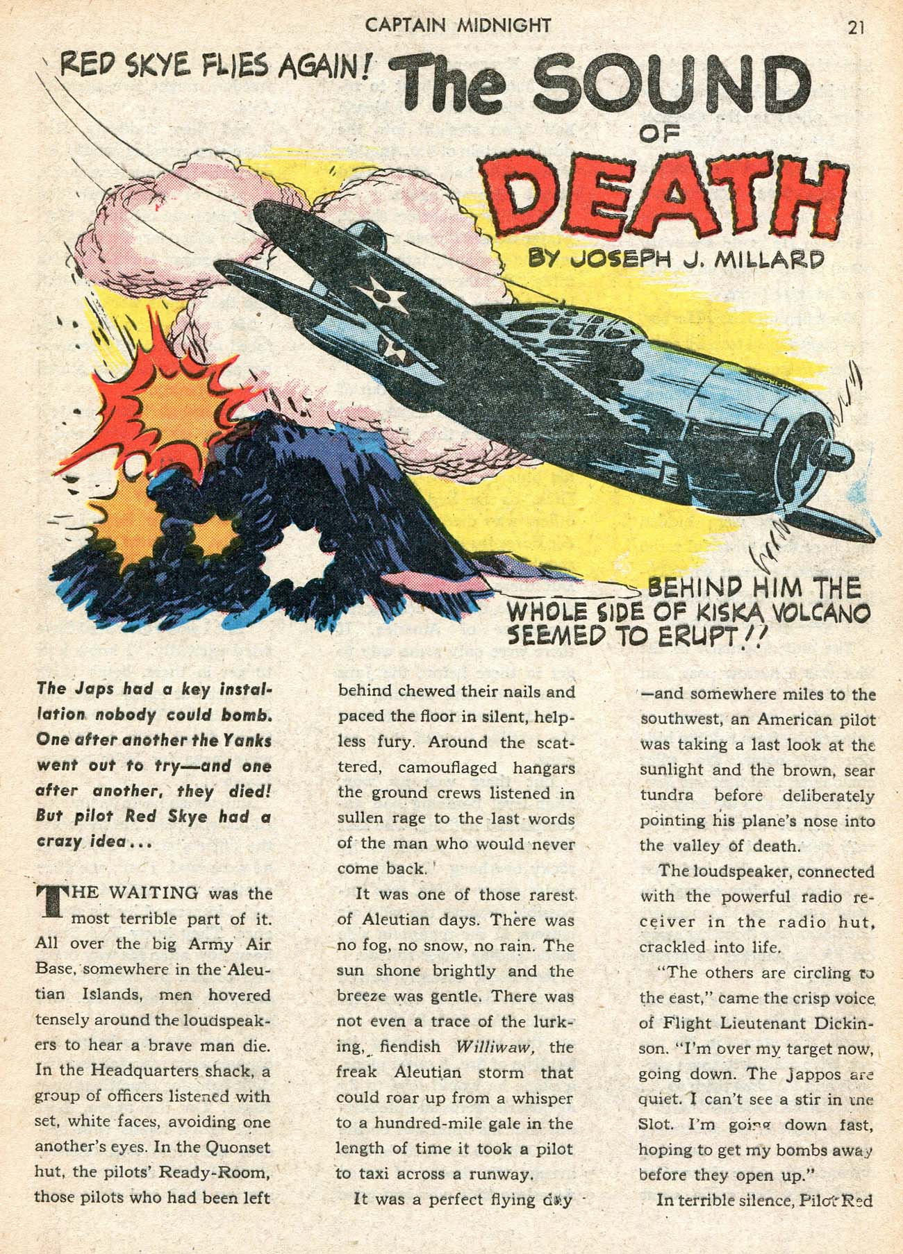 Read online Captain Midnight (1942) comic -  Issue #12 - 21