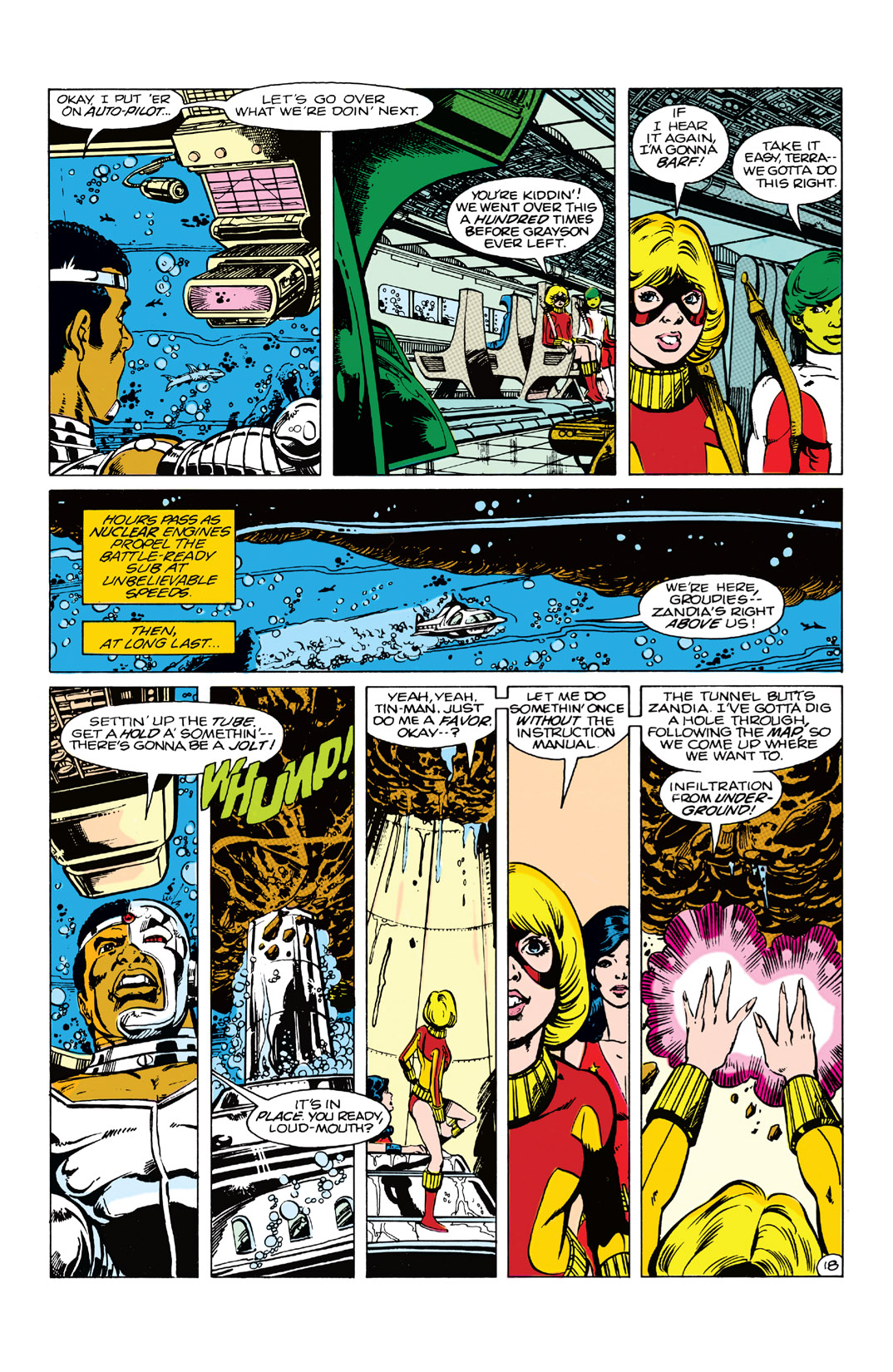 Read online The New Teen Titans (1980) comic -  Issue #40 - 19
