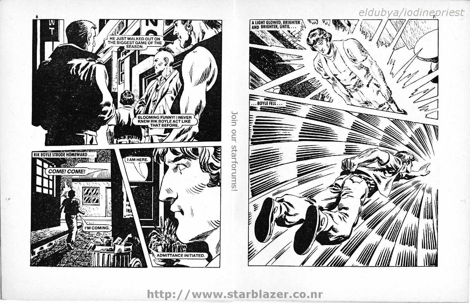 Read online Starblazer comic -  Issue #197 - 5
