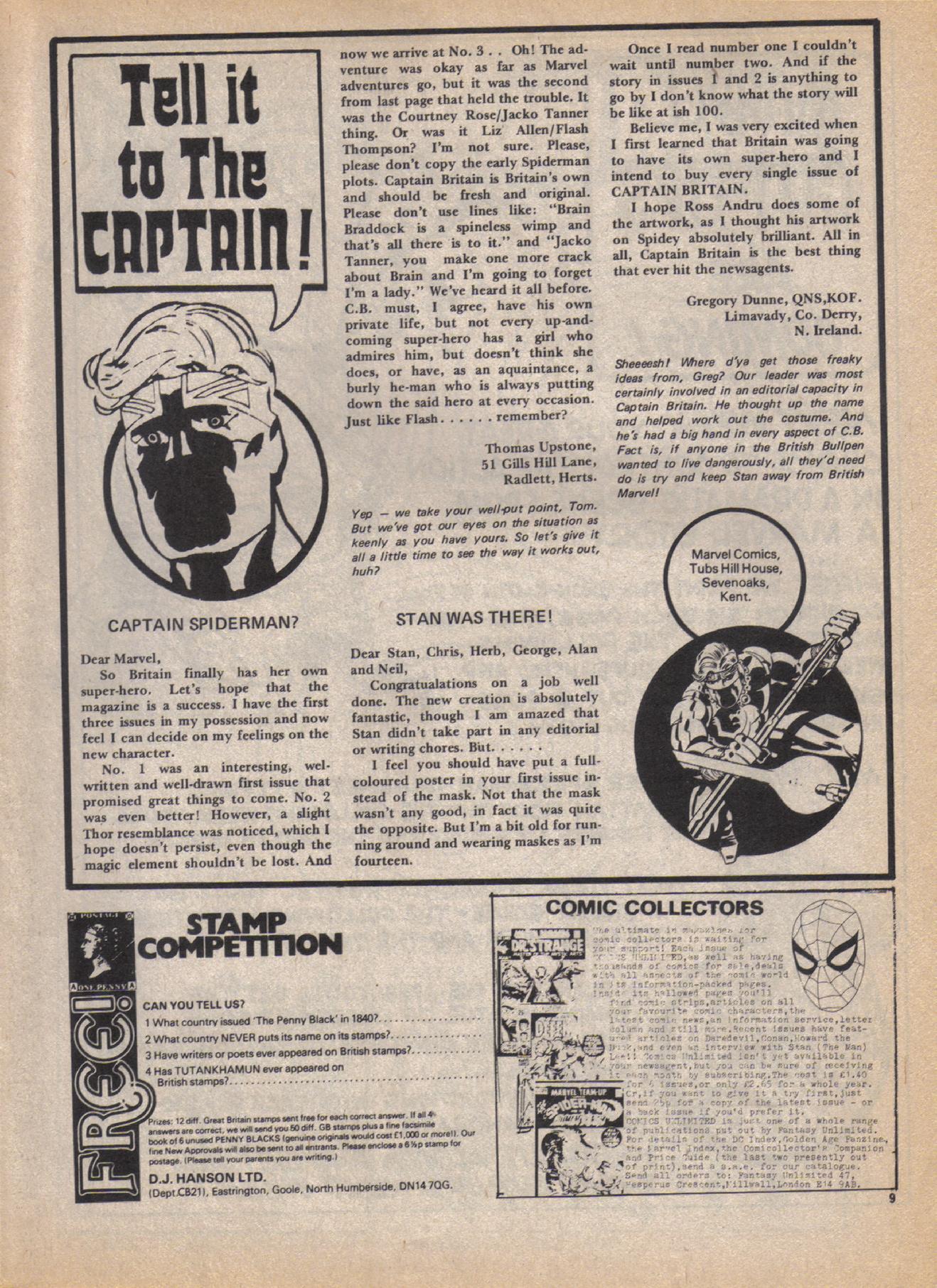 Read online Captain Britain (1976) comic -  Issue #13 - 9