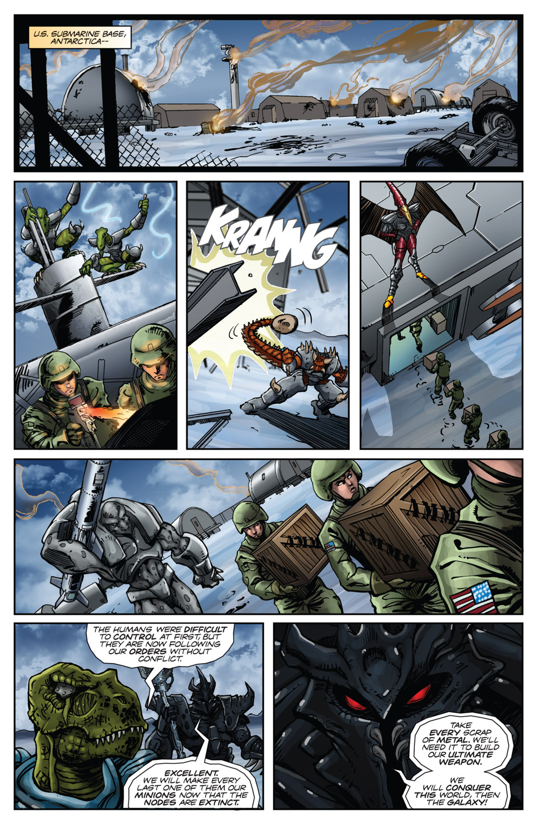 Read online Jurassic StrikeForce 5 comic -  Issue # _TPB - 46