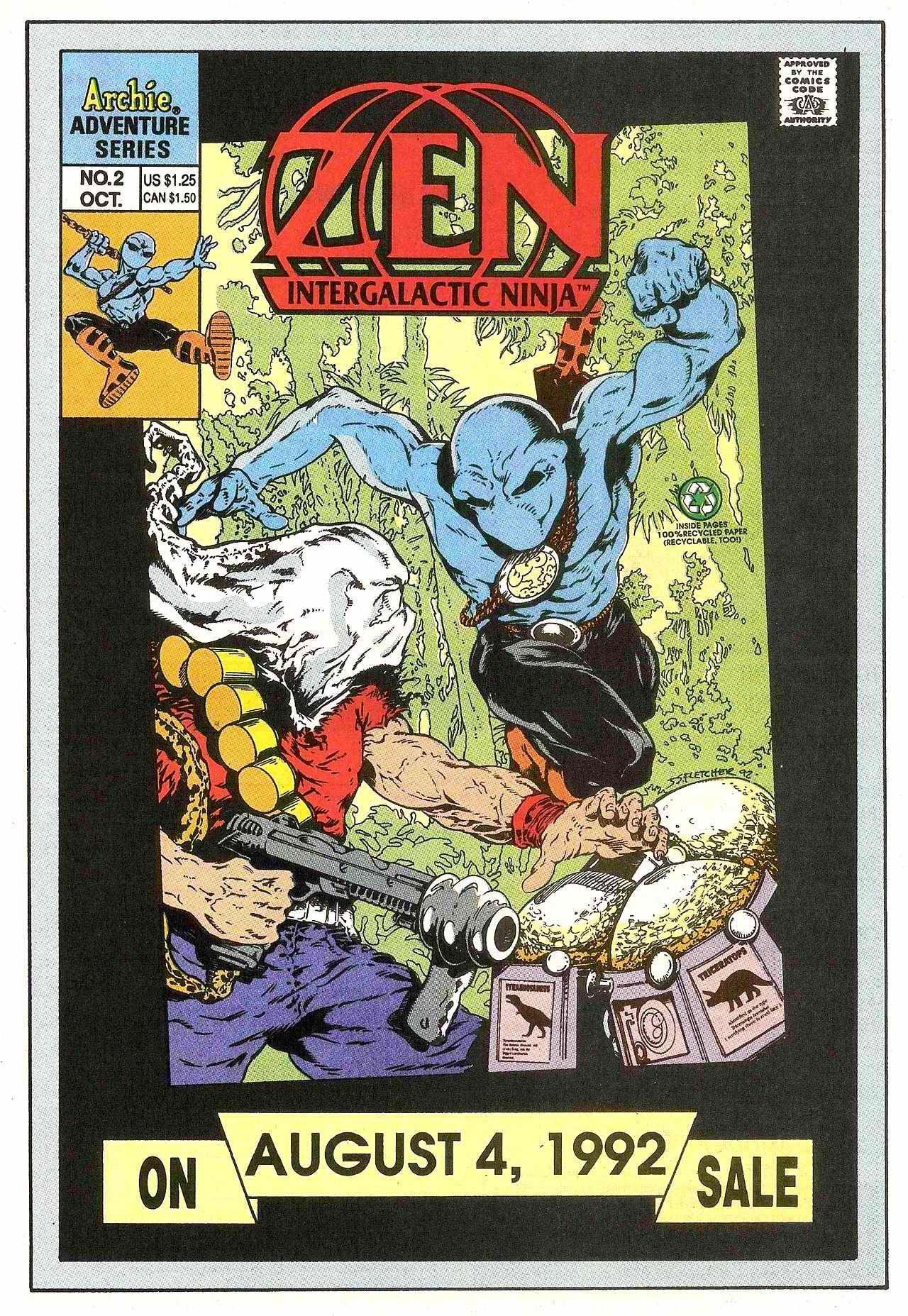 Read online Zen Intergalactic Ninja (1992) comic -  Issue #1 - 32