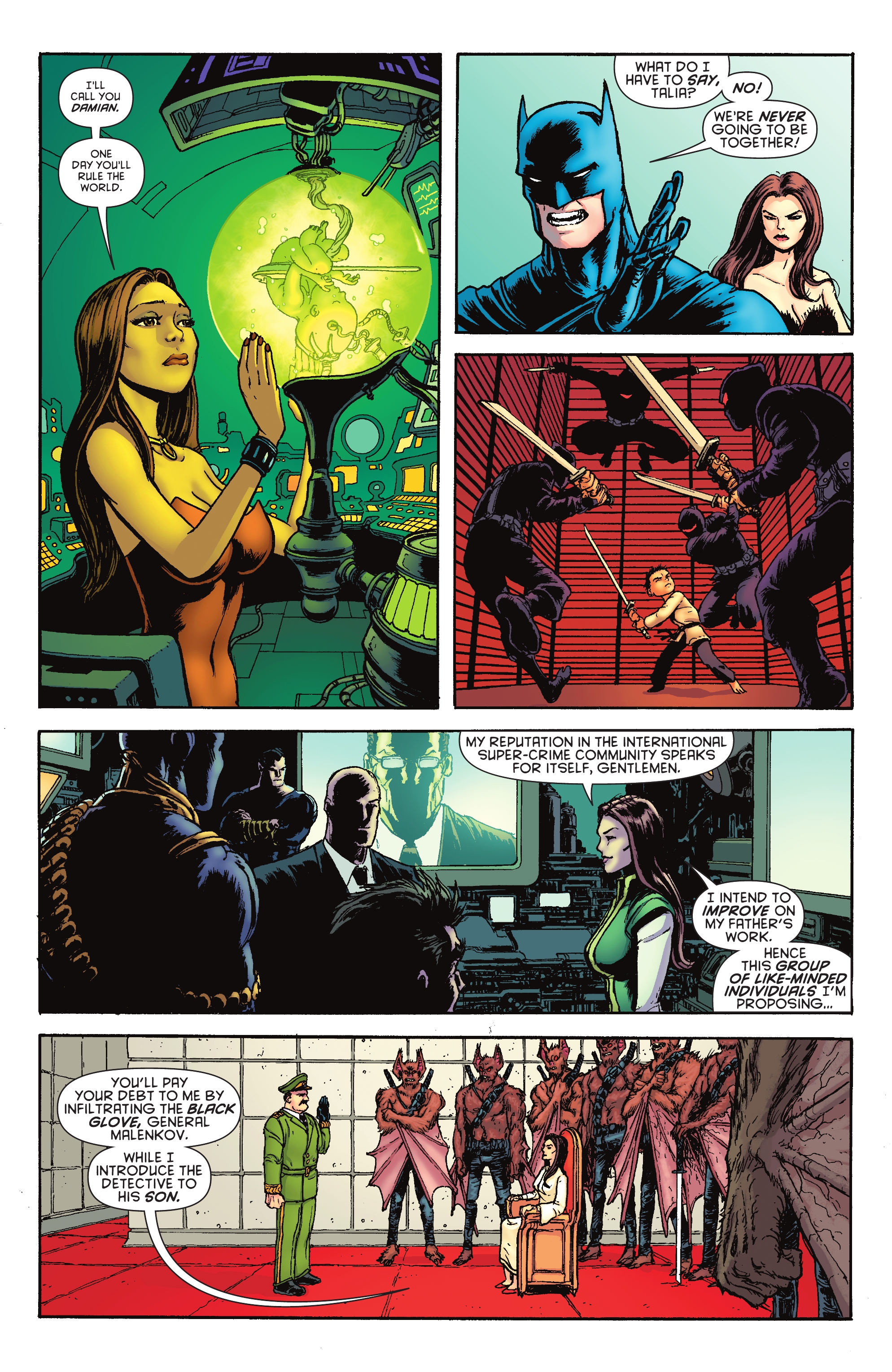 Read online Batman Arkham: Talia al Ghul comic -  Issue # TPB (Part 2) - 136