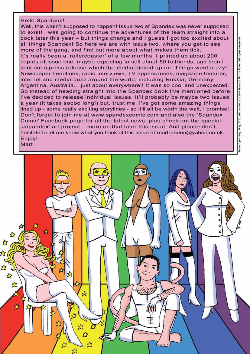 Read online Spandex comic -  Issue #2 - 3