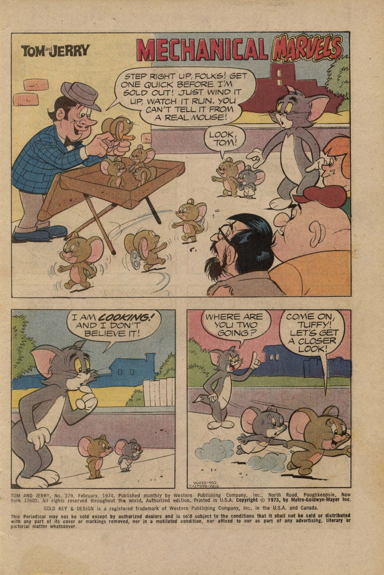 Read online Tom and Jerry comic -  Issue #279 - 3