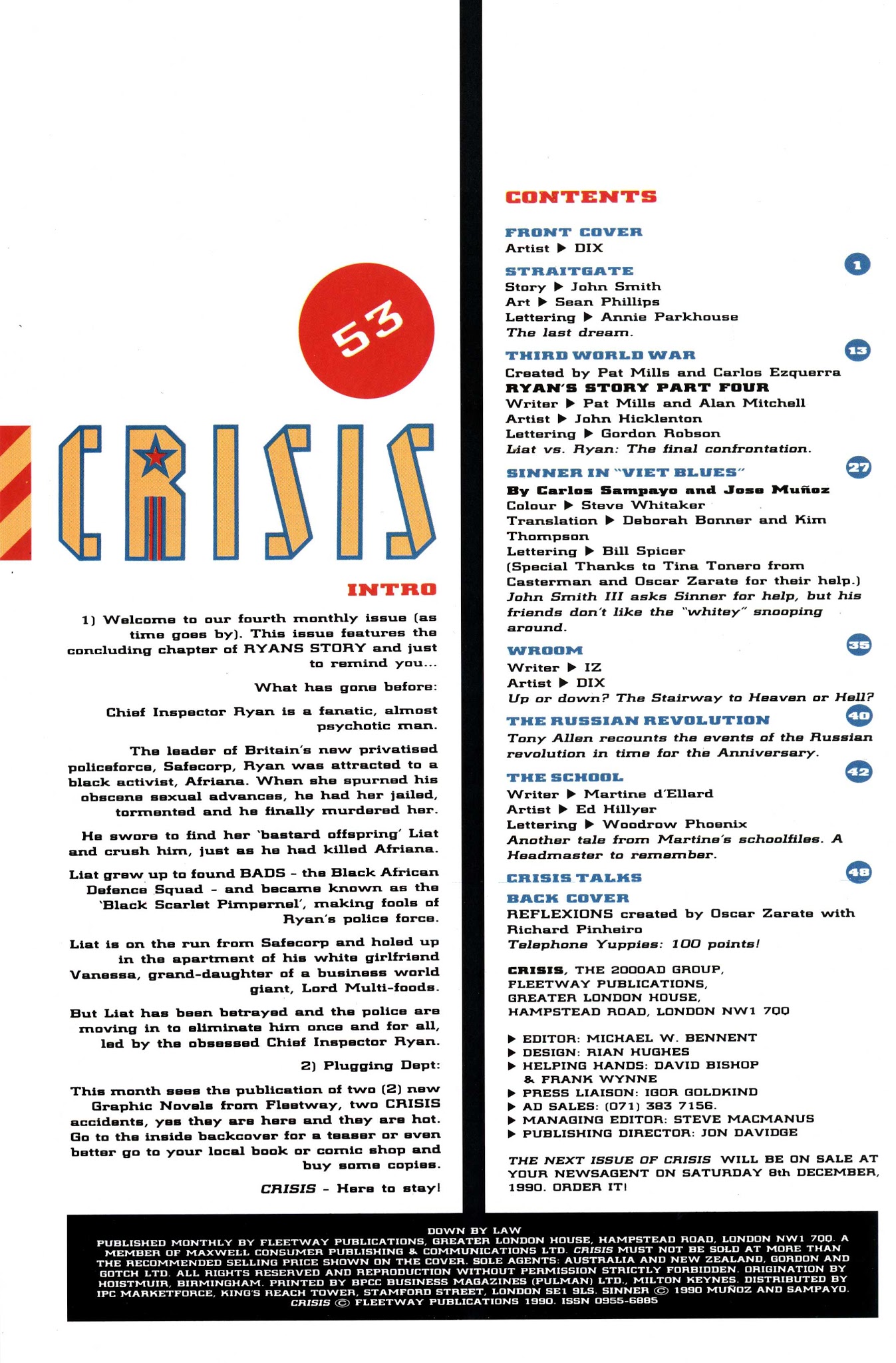 Read online Crisis comic -  Issue #53 - 2