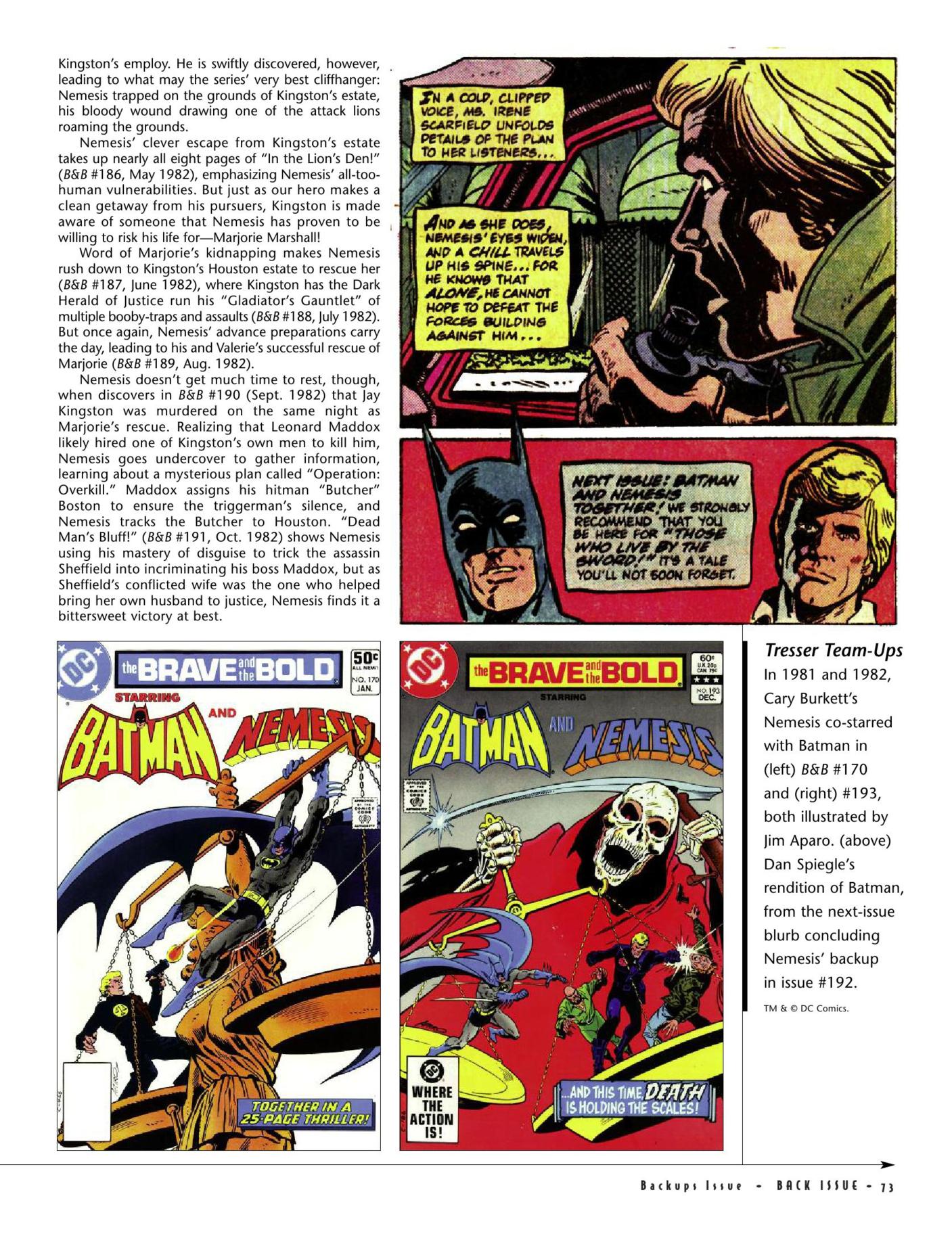 Read online Back Issue comic -  Issue #64 - 75