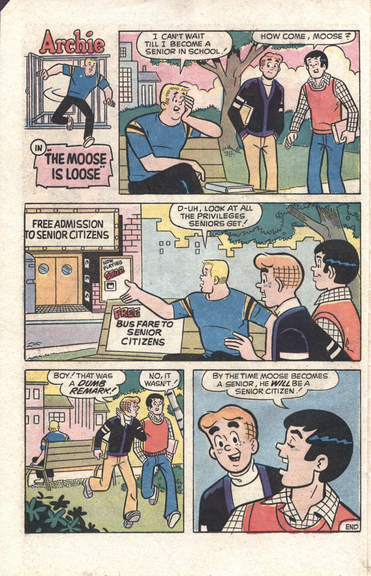 Read online Archie's Joke Book Magazine comic -  Issue #210 - 26