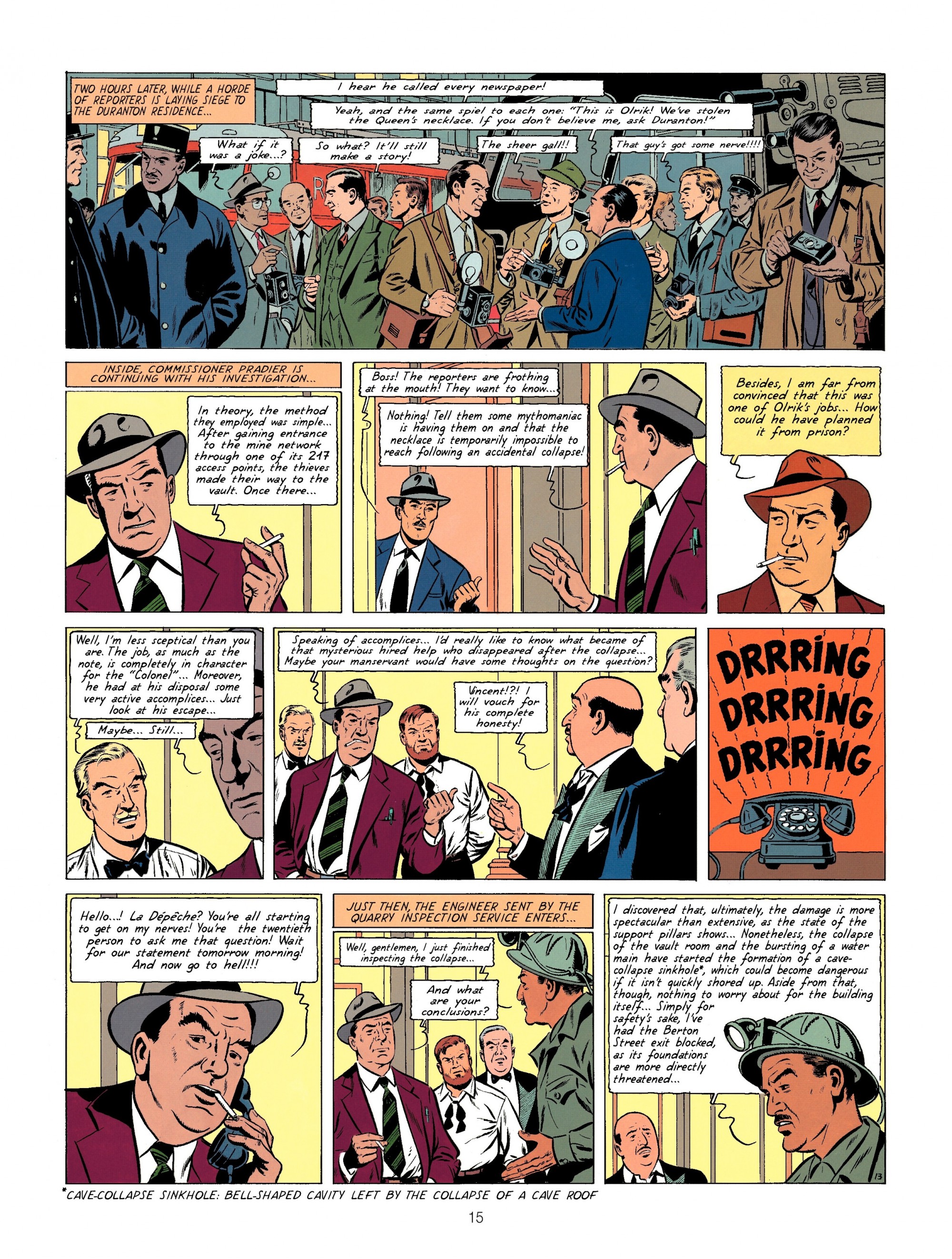 Read online Blake & Mortimer comic -  Issue #7 - 15