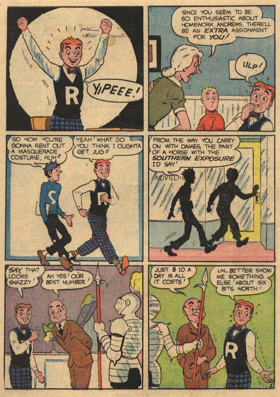 Read online Pep Comics comic -  Issue #60 - 4