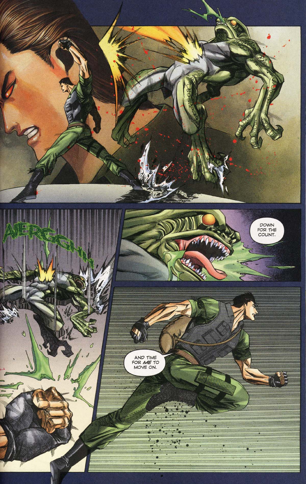 Read online Resident Evil Code: Veronica comic -  Issue #3 - 85