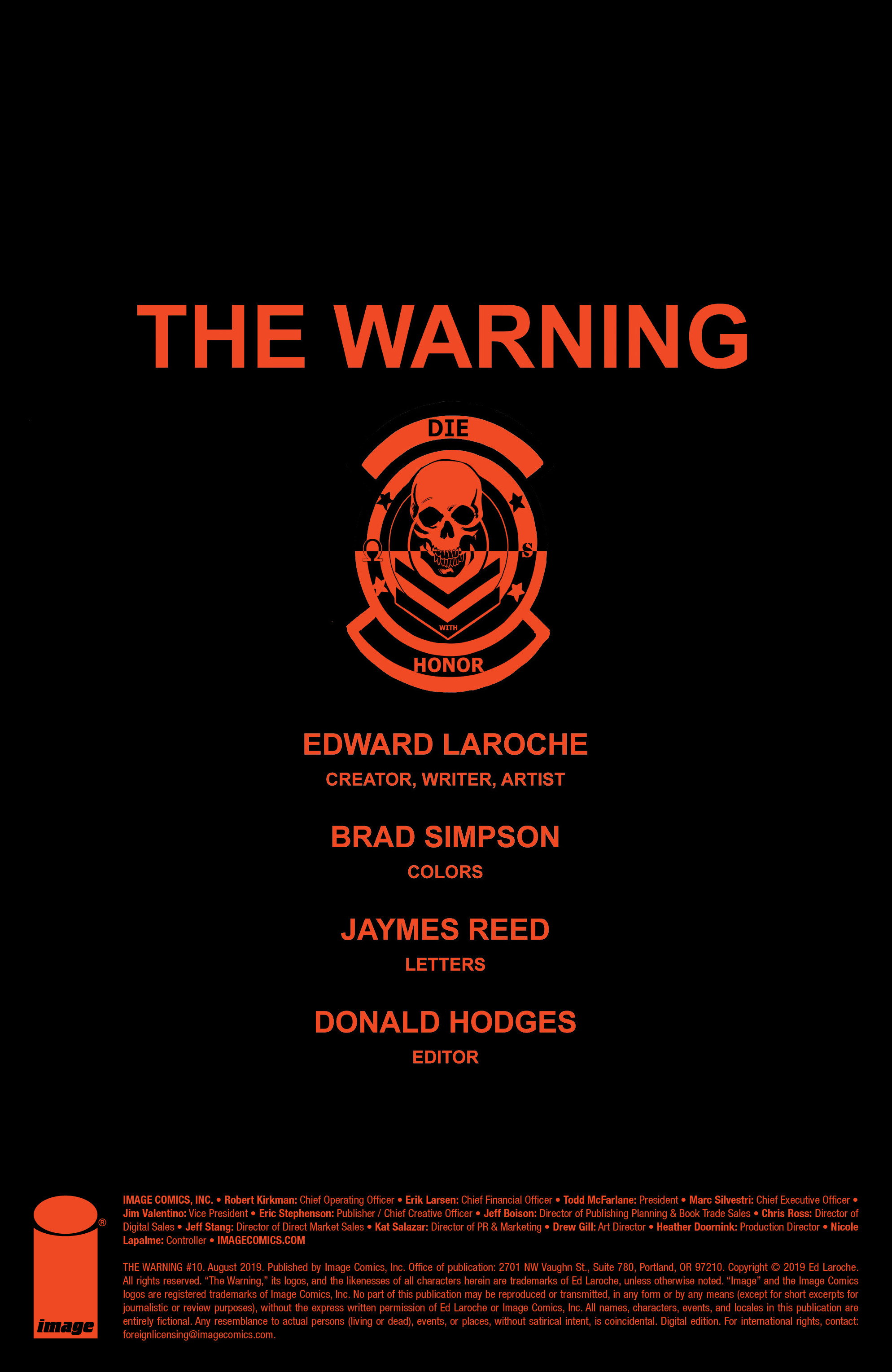 Read online The Warning comic -  Issue #10 - 34