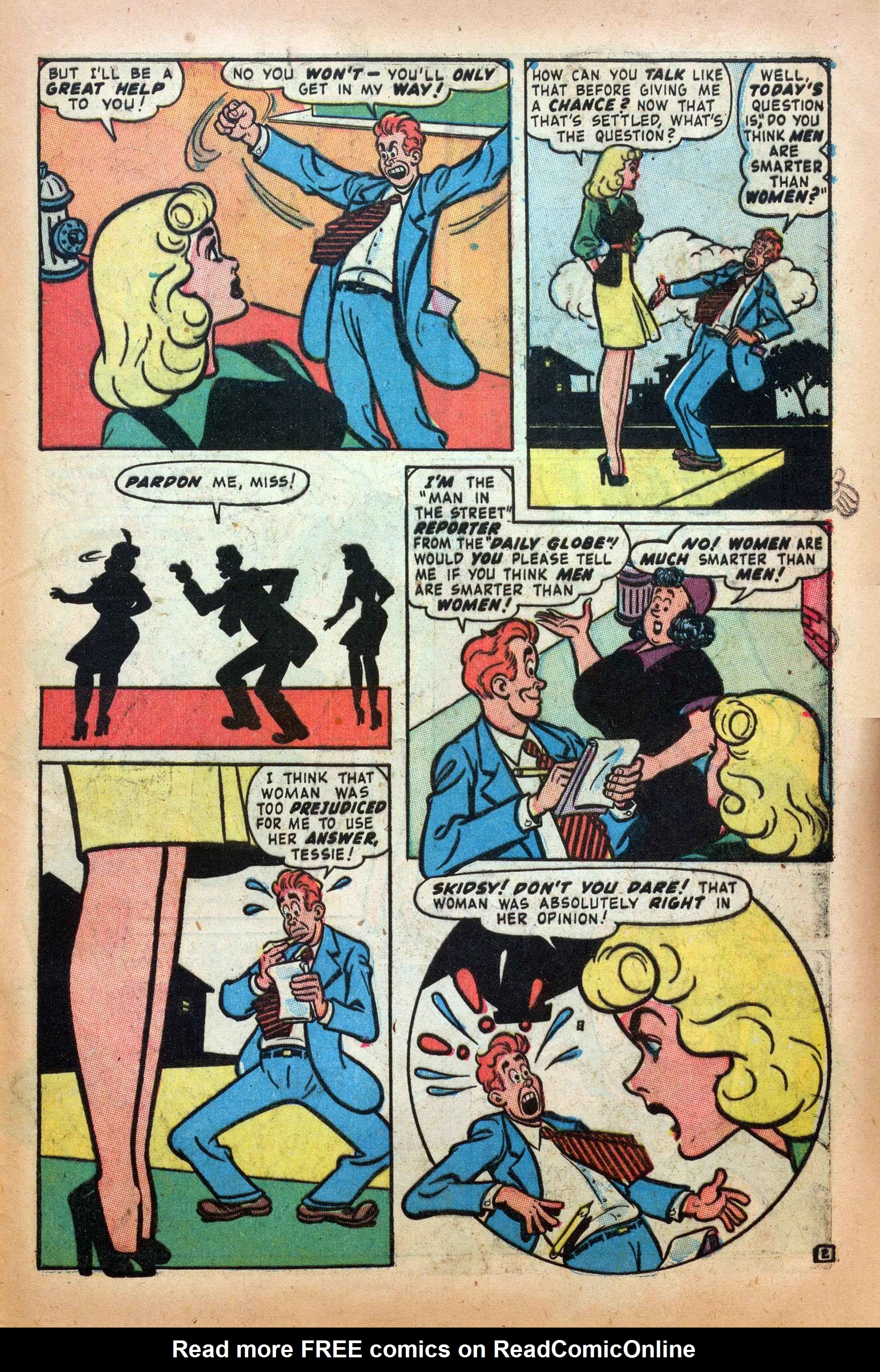 Read online Tessie the Typist comic -  Issue #15 - 45
