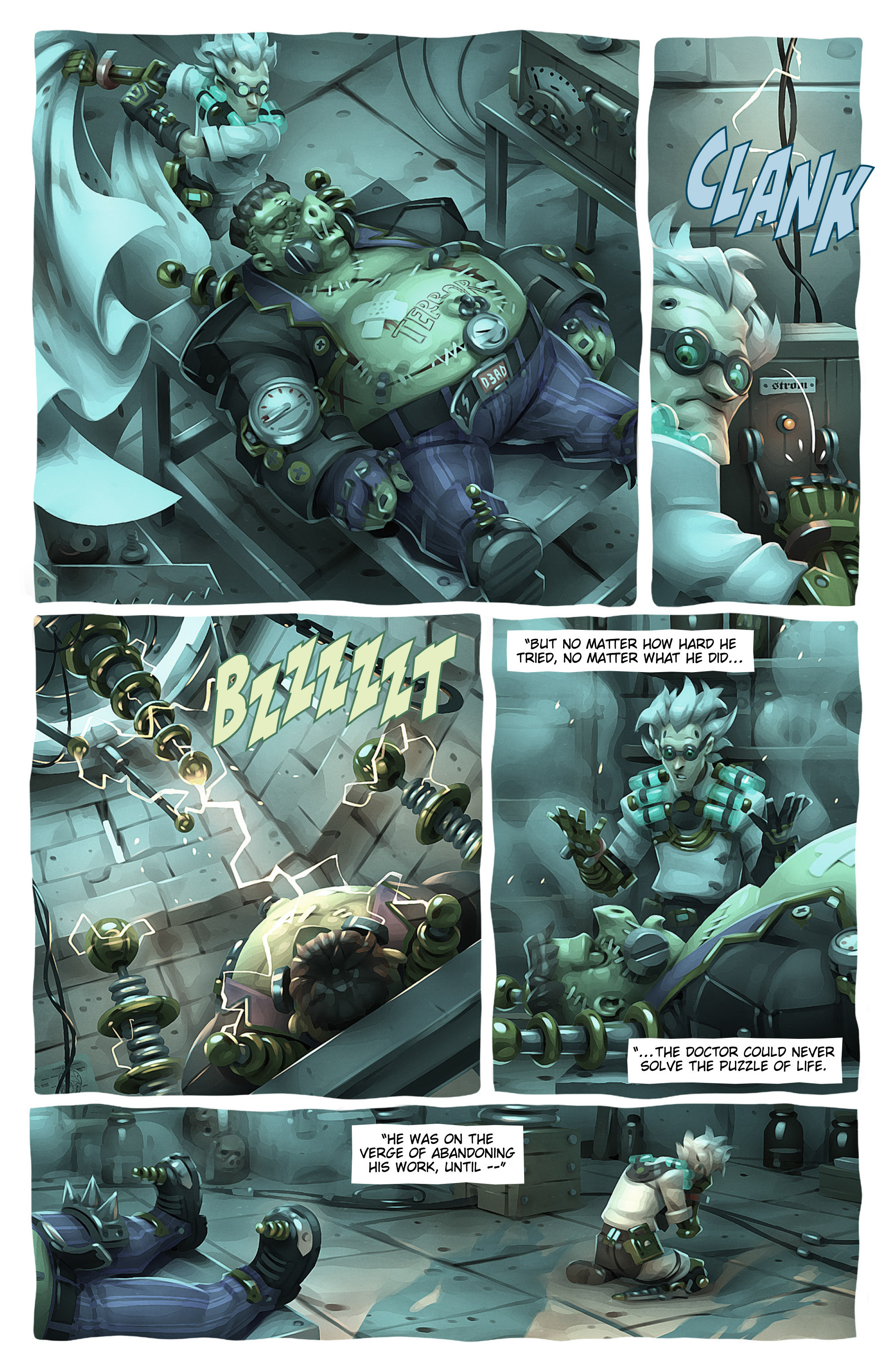 Read online Overwatch comic -  Issue #9 - 5