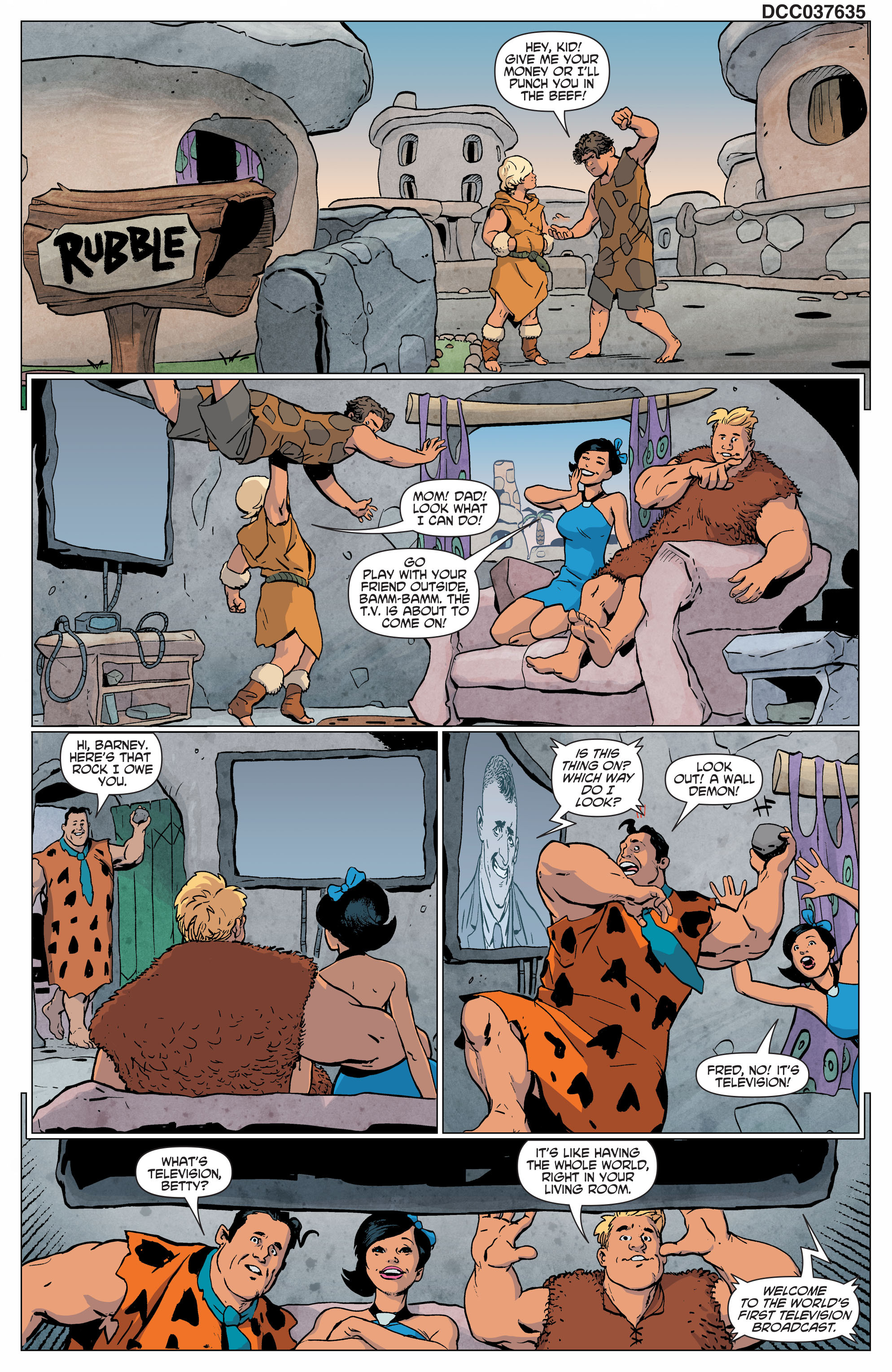 Read online The Flintstones comic -  Issue #2 - 4