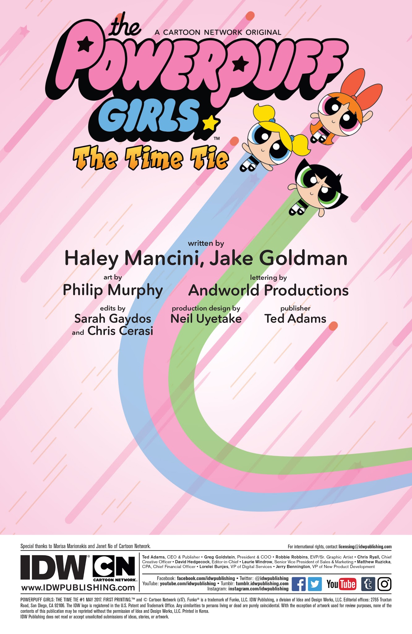 Read online Powerpuff Girls: The Time Tie comic -  Issue #1 - 2