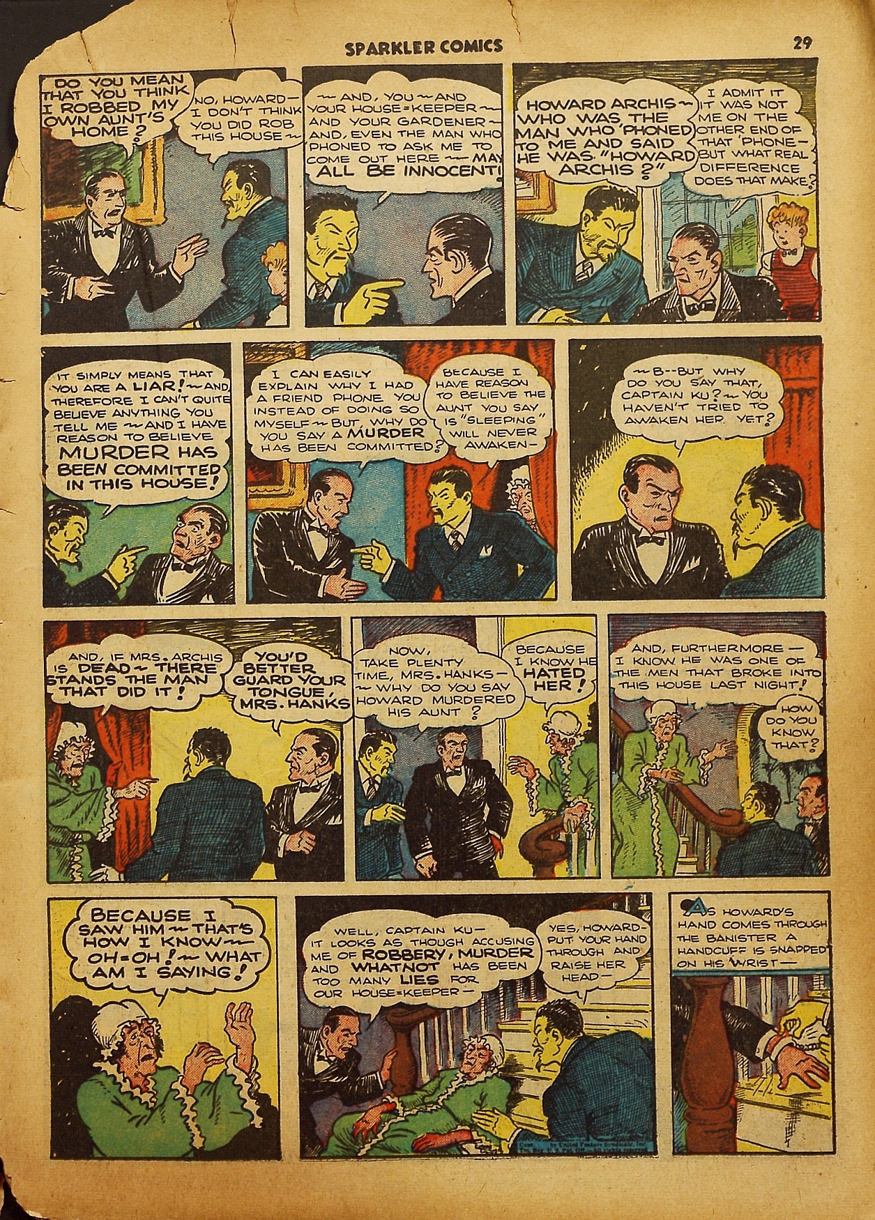 Read online Sparkler Comics comic -  Issue #1 - 32